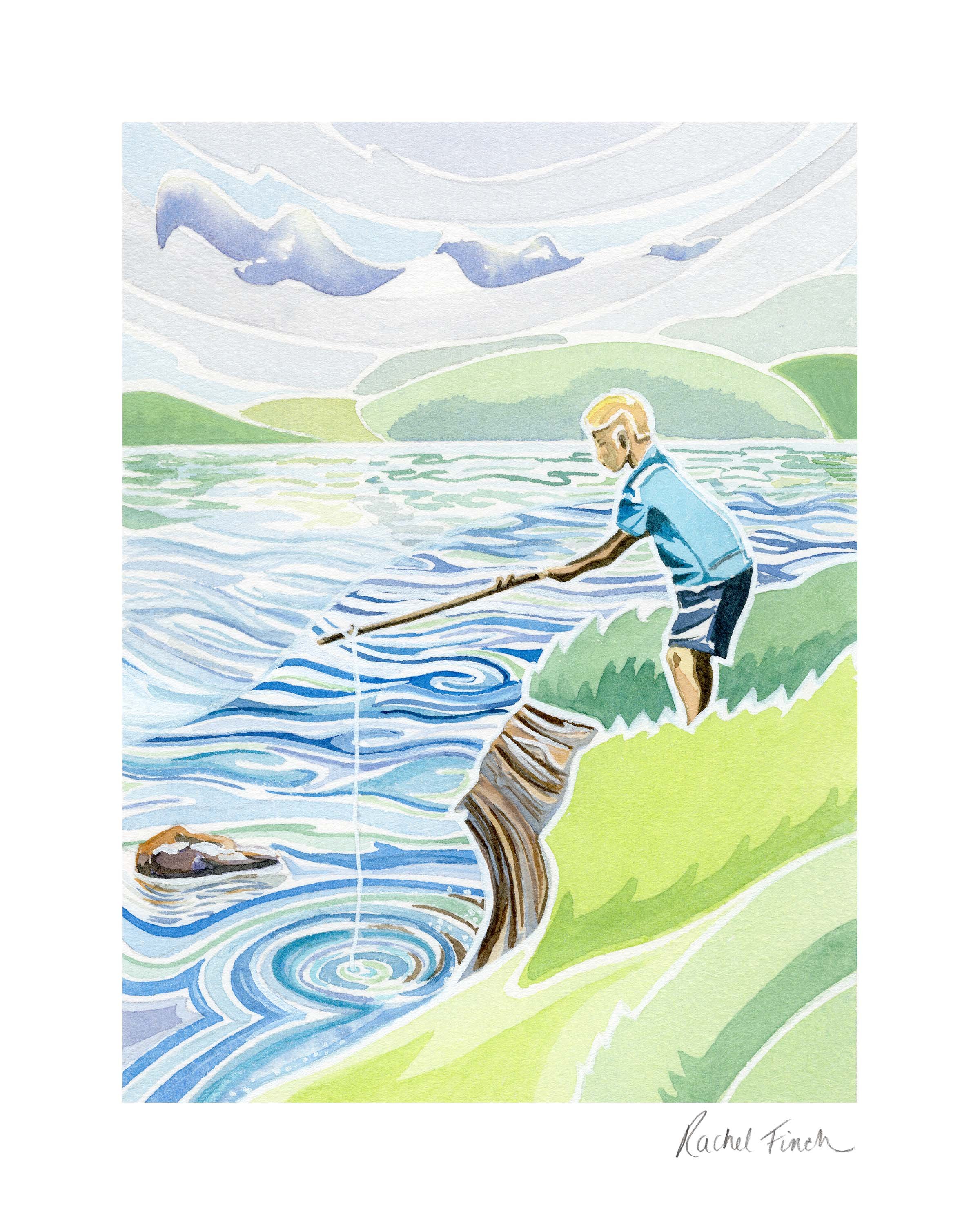 "Fish Sticks" Art Print