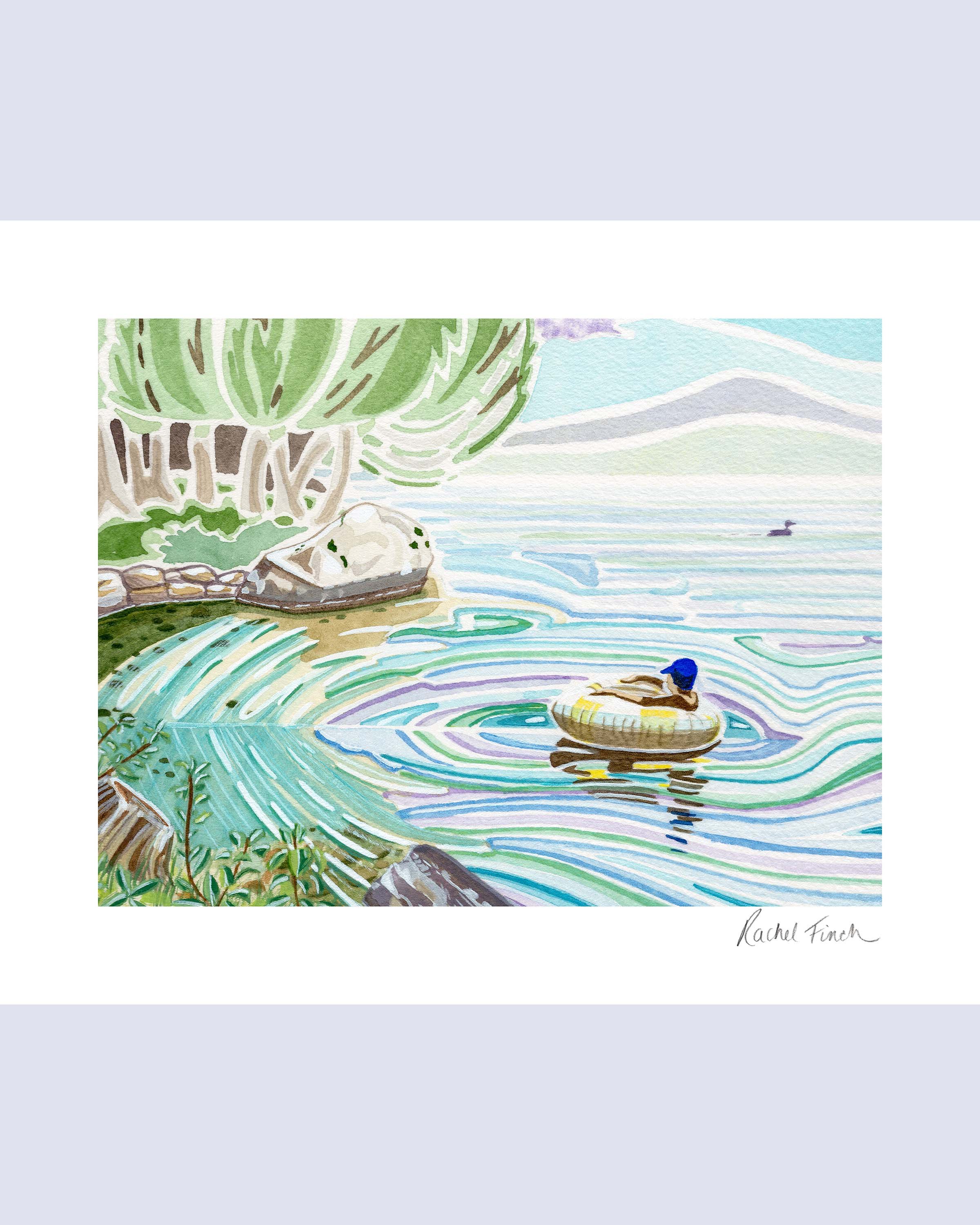 "Float" Art Print