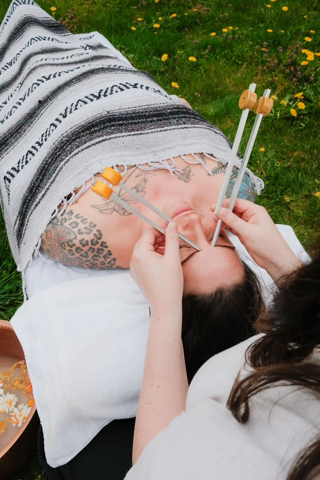 The Subtle Power of Sound: Tuning Forks in Facial Ritual