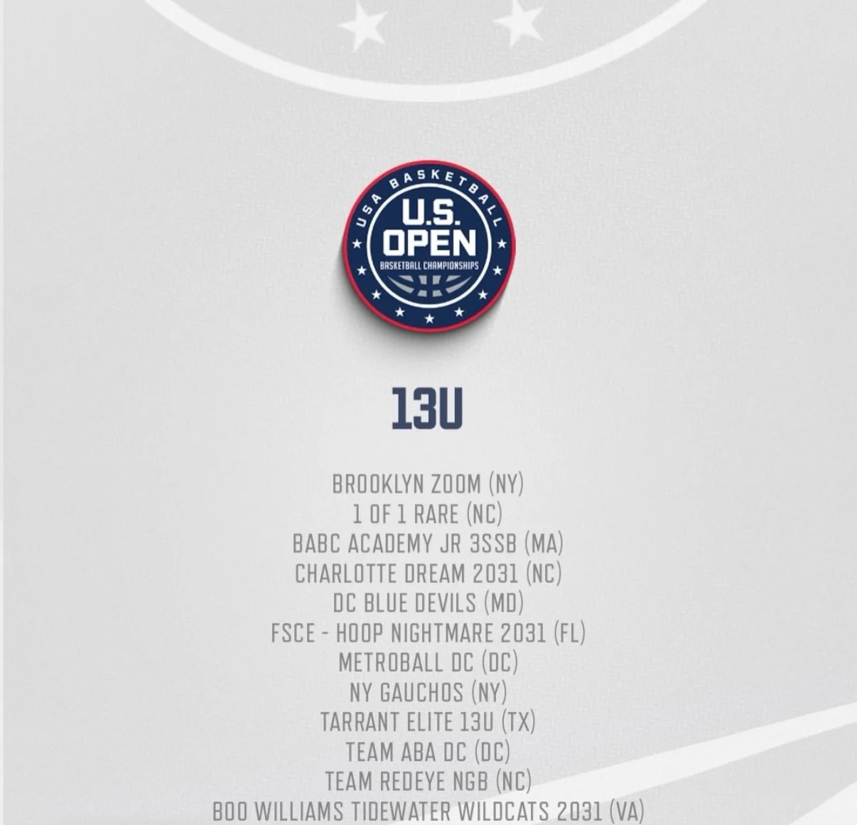 @usabyouth Championship starts tomorrow!
