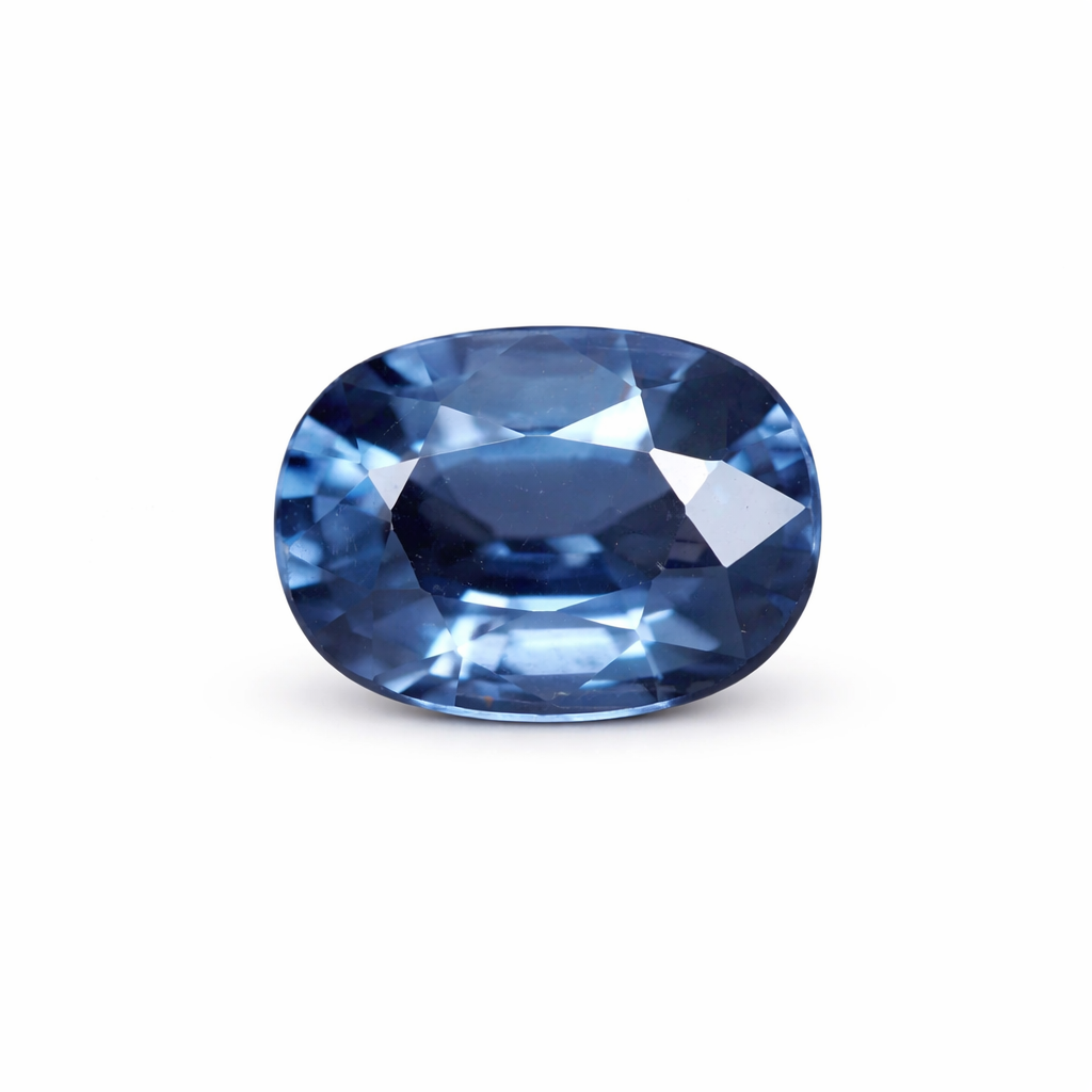 Violetish Blue oval cut spinel 1.14 carats from Tanzania
