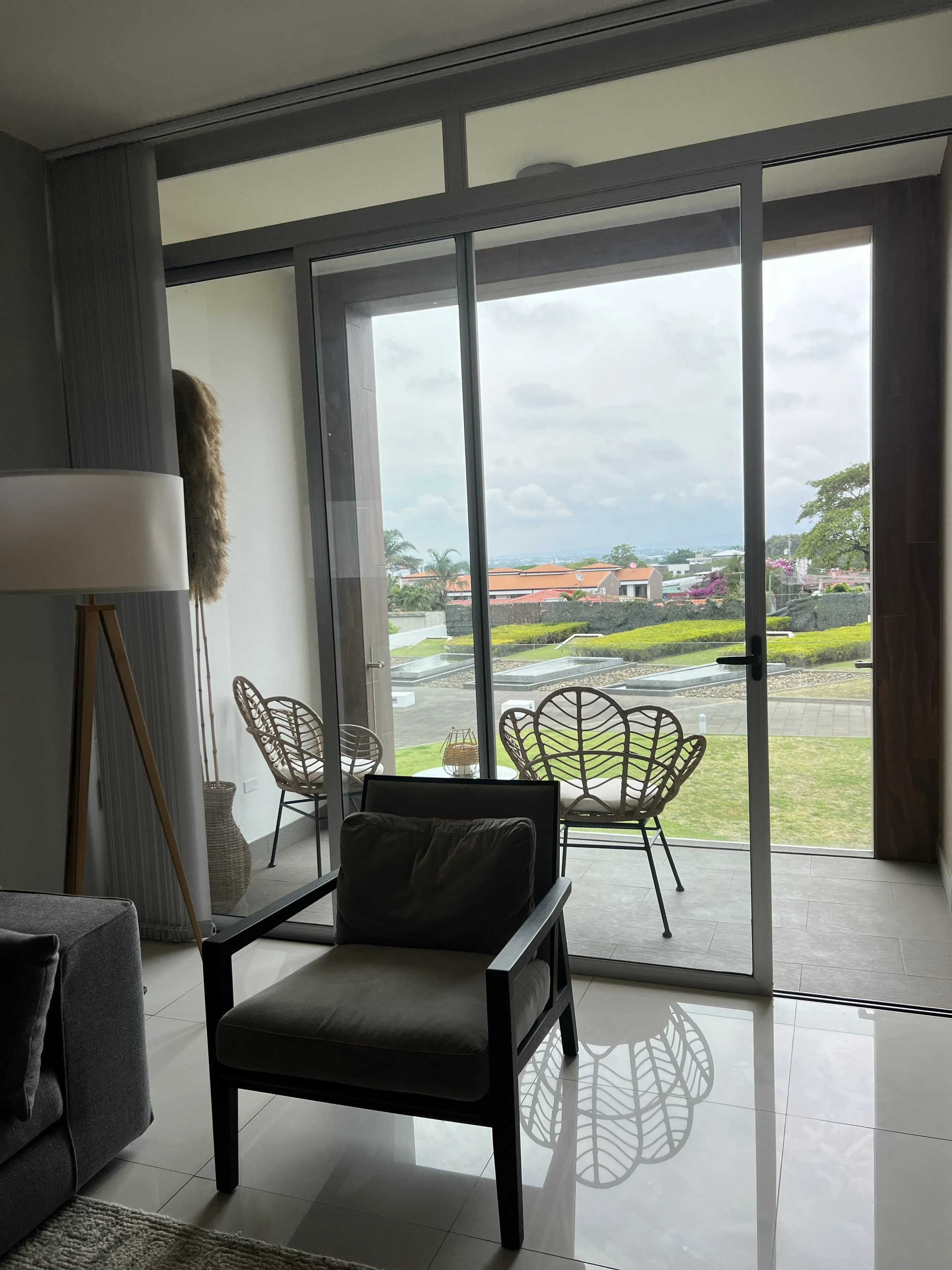 Living space with outdoor lounge