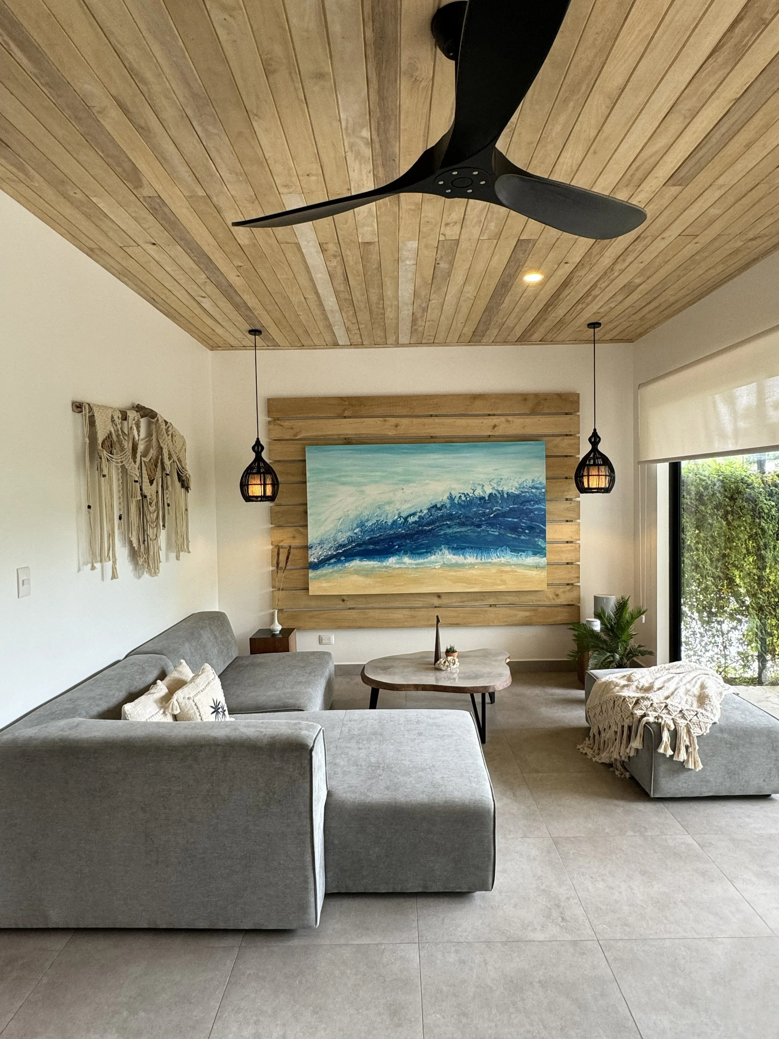 Contemporary living space