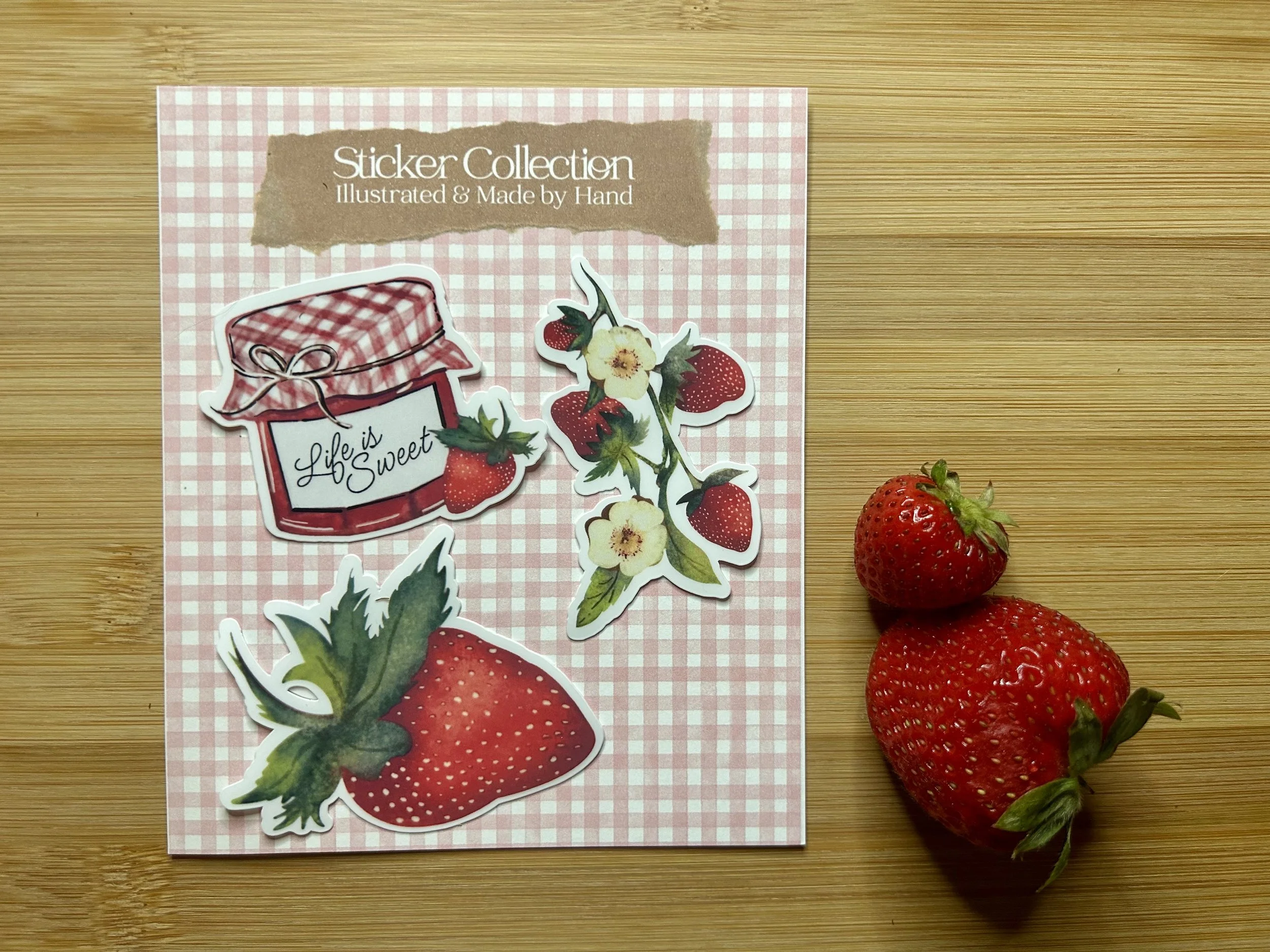 Strawberry Summer | Sticker Collection Pack