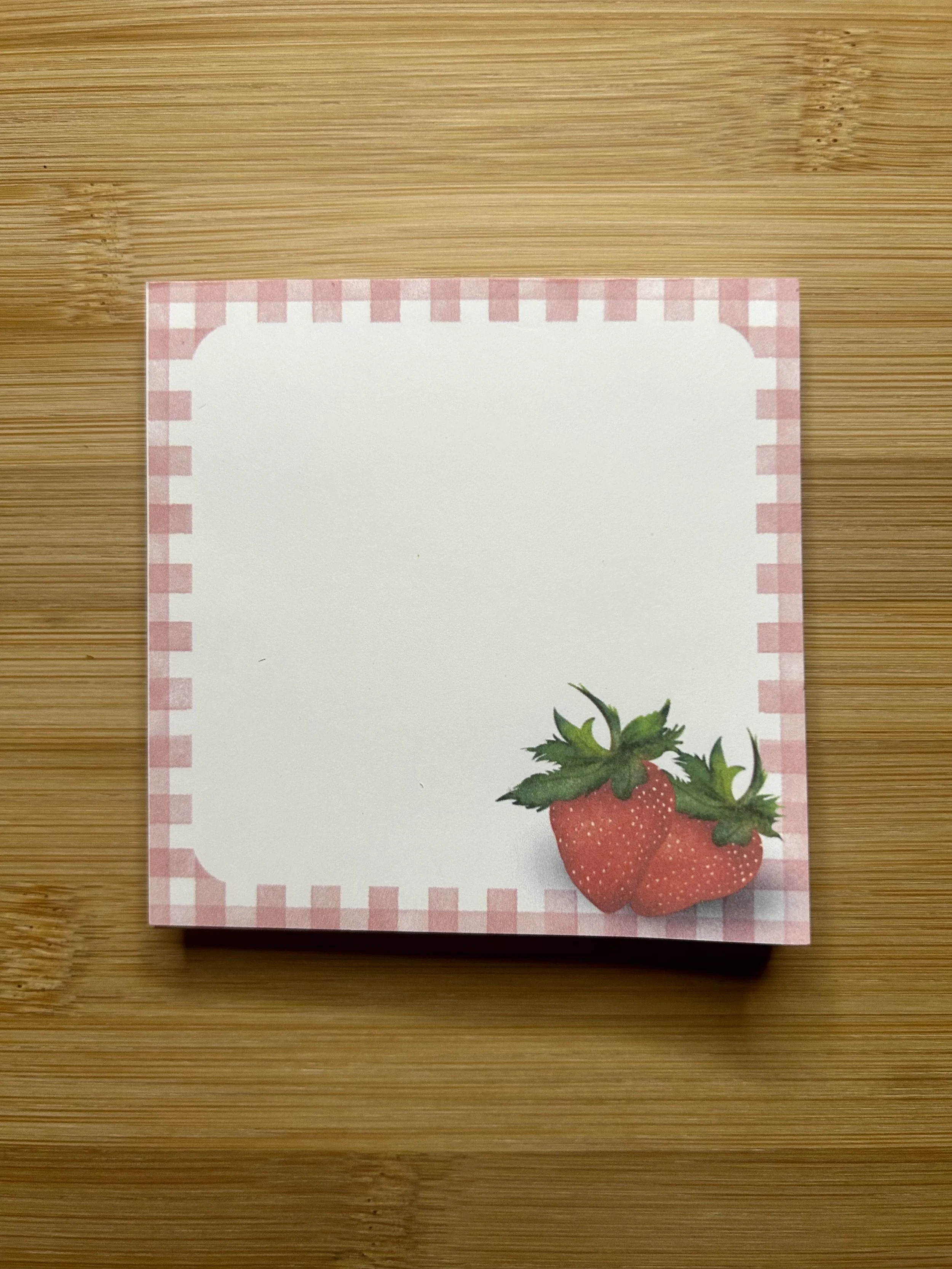 Strawberry Notes | Note Pad