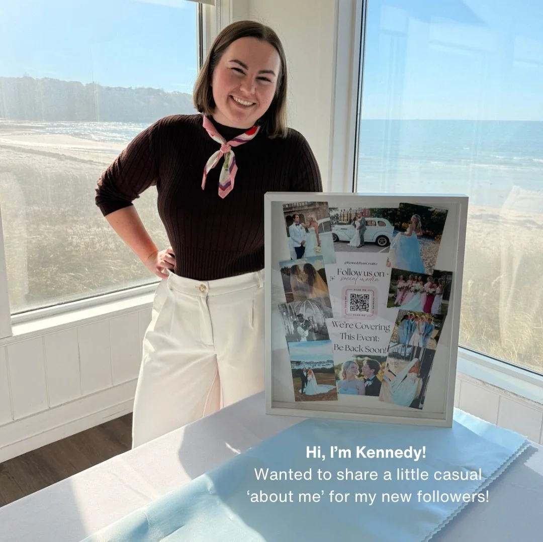 Wanted to introduce myself to some new friendly faces! ✨

So excited to be connecting with 2026 and 2027 couples on their upcoming special day. 

This year I will be returning to my favorite venues and hitting new milestones like my first Nantucket w