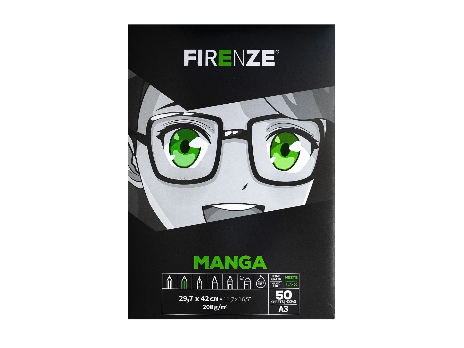 Manga - 200 g/m² - A3