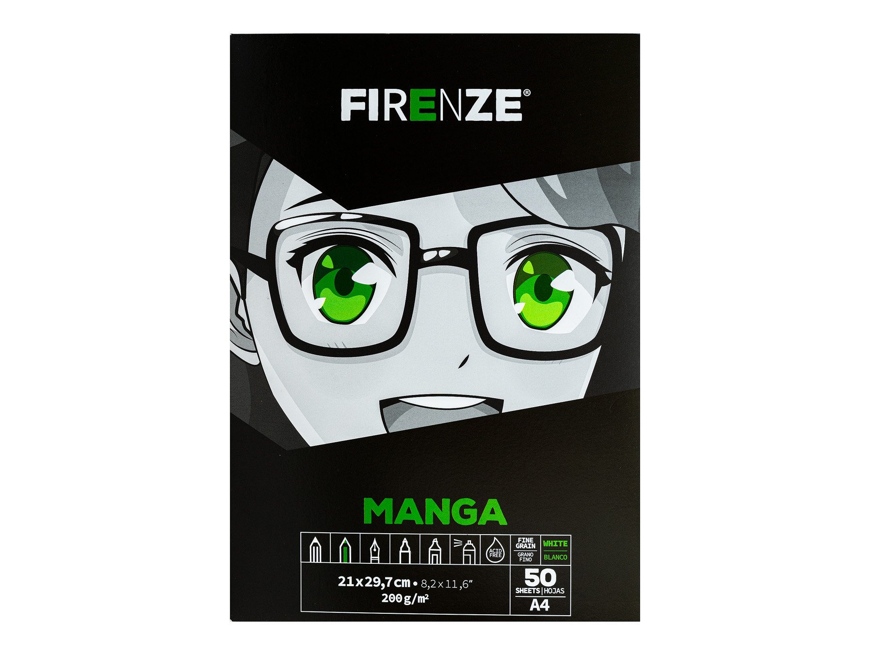 Manga - 200 g/m² - A4