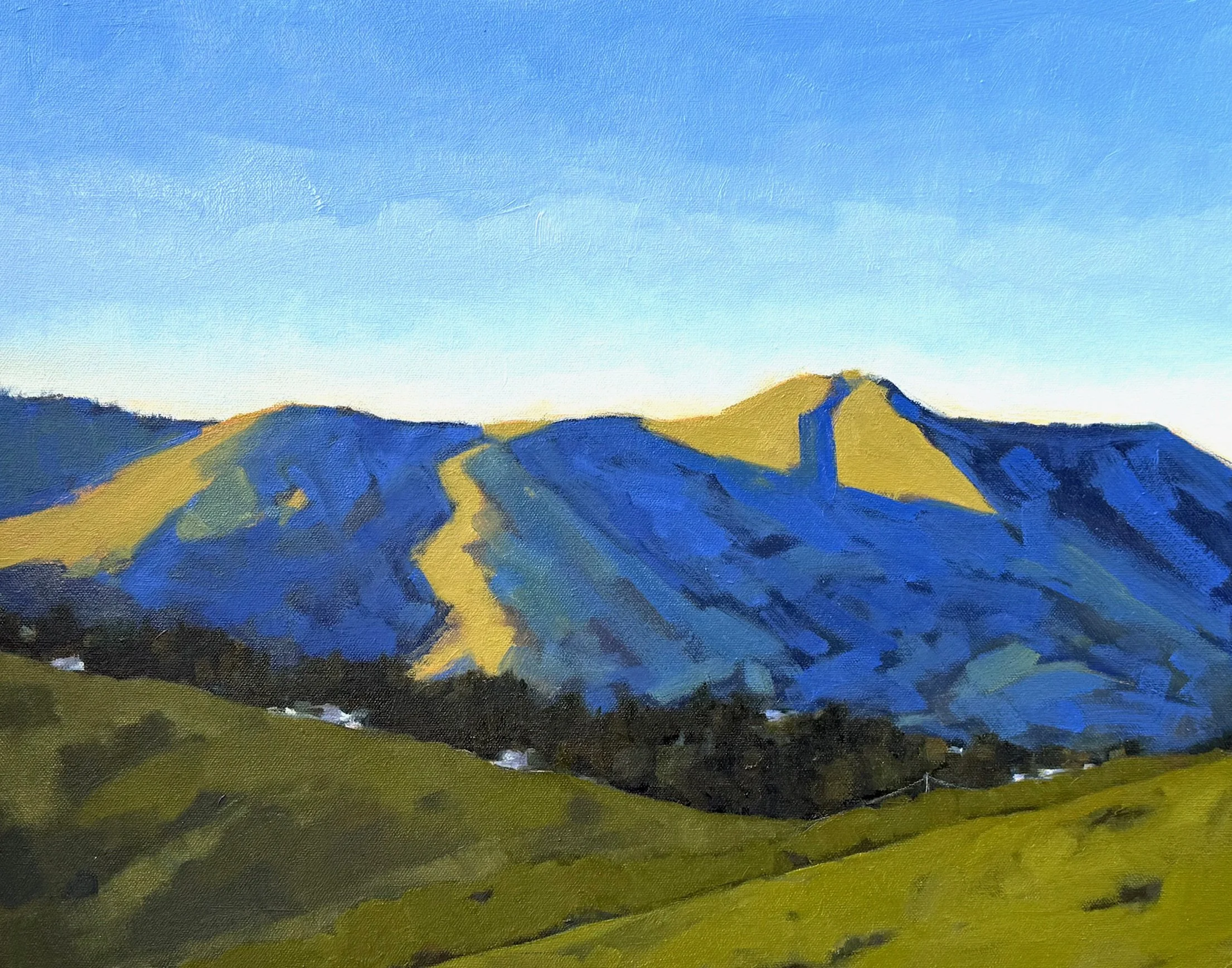 Slice of Light (2026) Oil on canvas, 16 x 20 inches