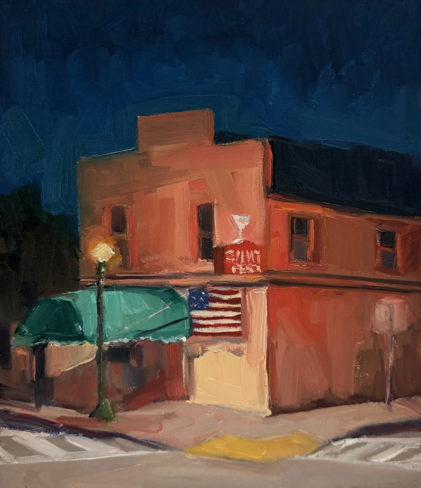 Silver Peso (2026) Oil on canvas, 10 x 8 inches