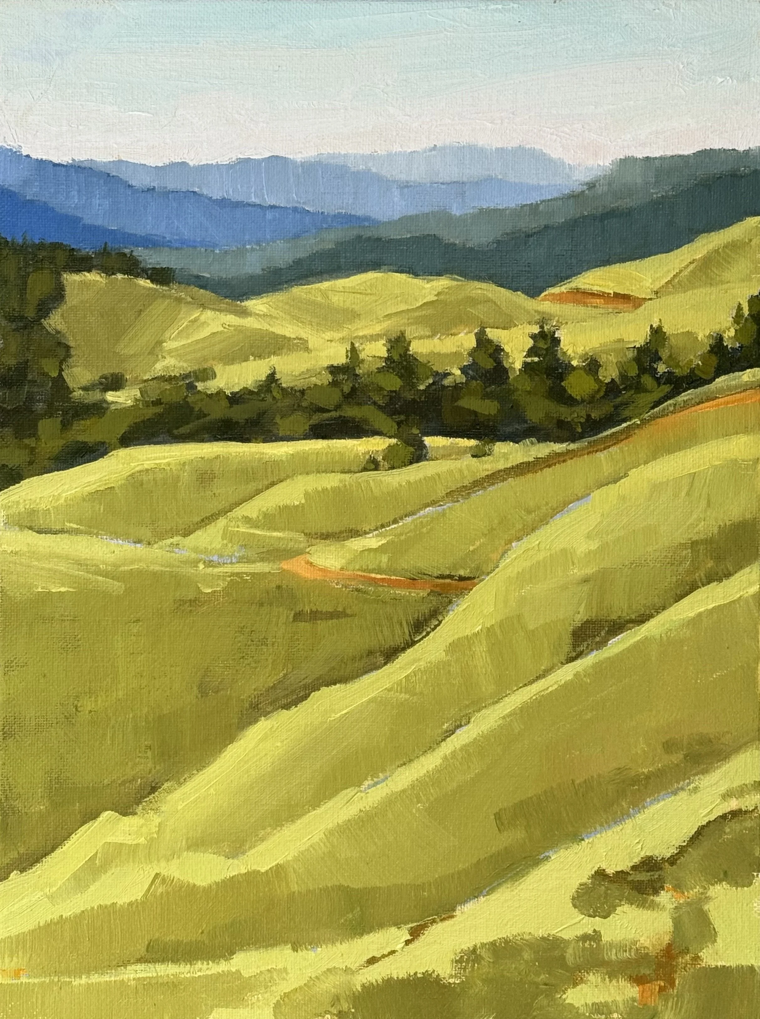 Spring Splendor (2026) Oil on canvas, 9 x 12 inches [Reserved for Upcoming Show]