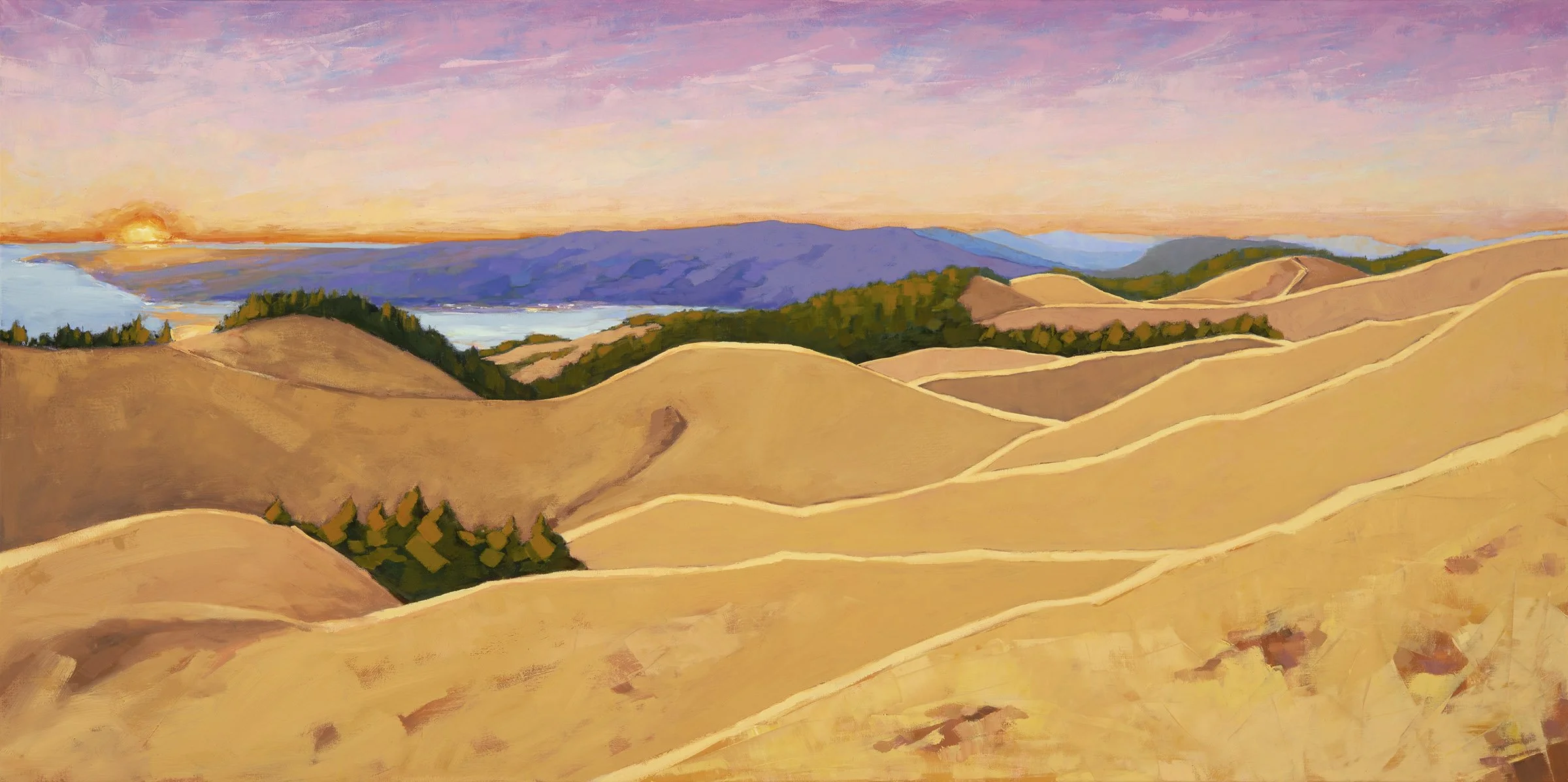 Private Commission (2026) Oil on canvas, 30 x 60 inches