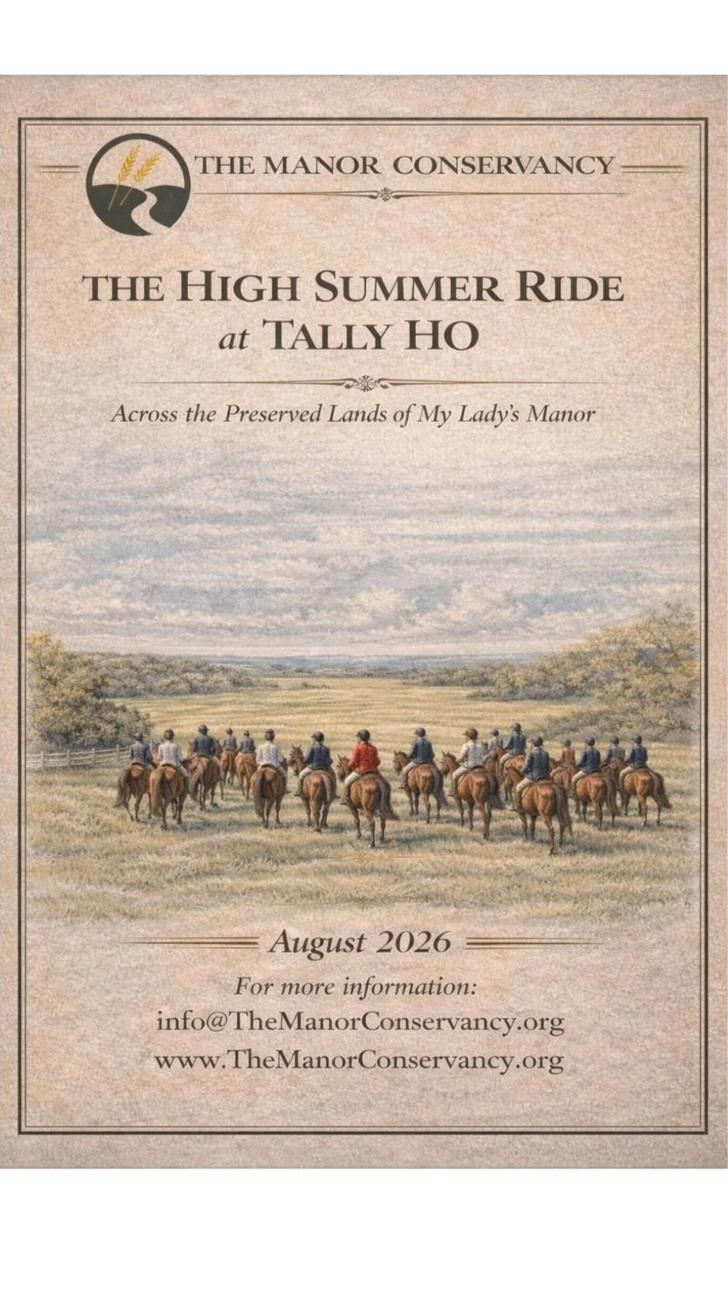The High Summer Ride at Tally Ho