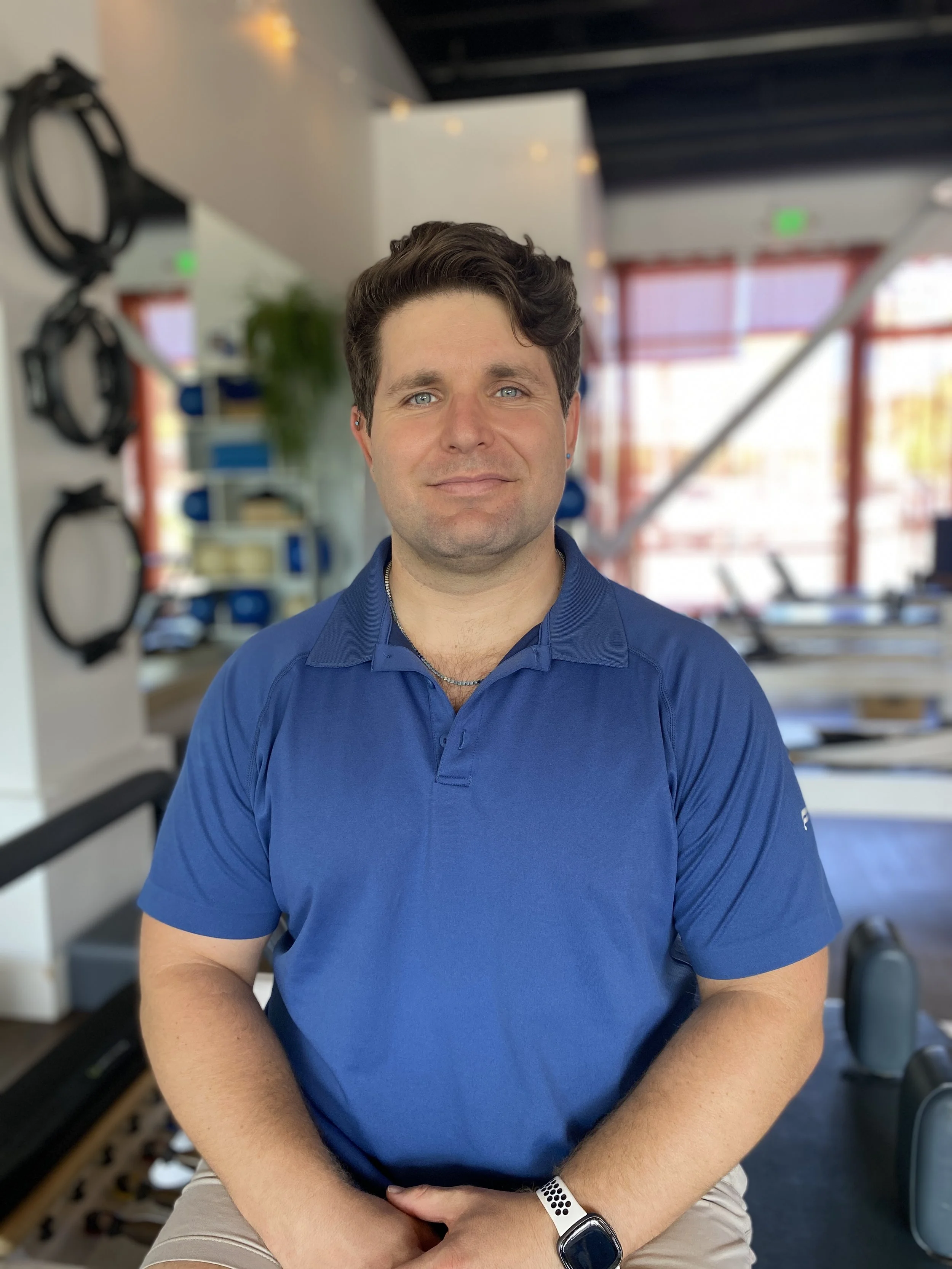 APPRENTICE teacher Bobby Dahlmeier San Miguel specializes in Pilates for sports & fitness and injury prevention.