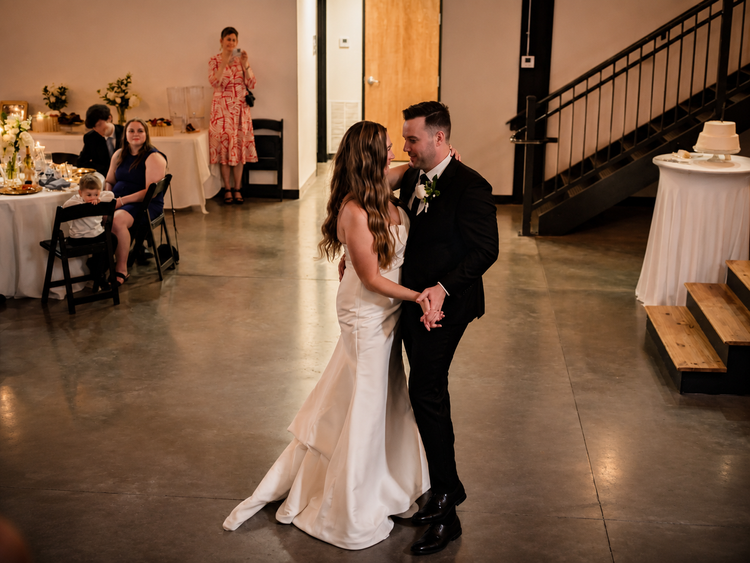 Bride and groom at The Millbottom wedding