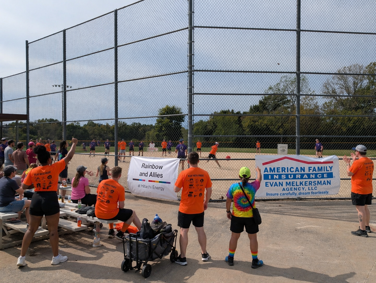 🌈 DJ Jazzy Josh Keeps the Party Alive at Mid-Missouri Pridefest Kickball Tournament — Rain or Shine