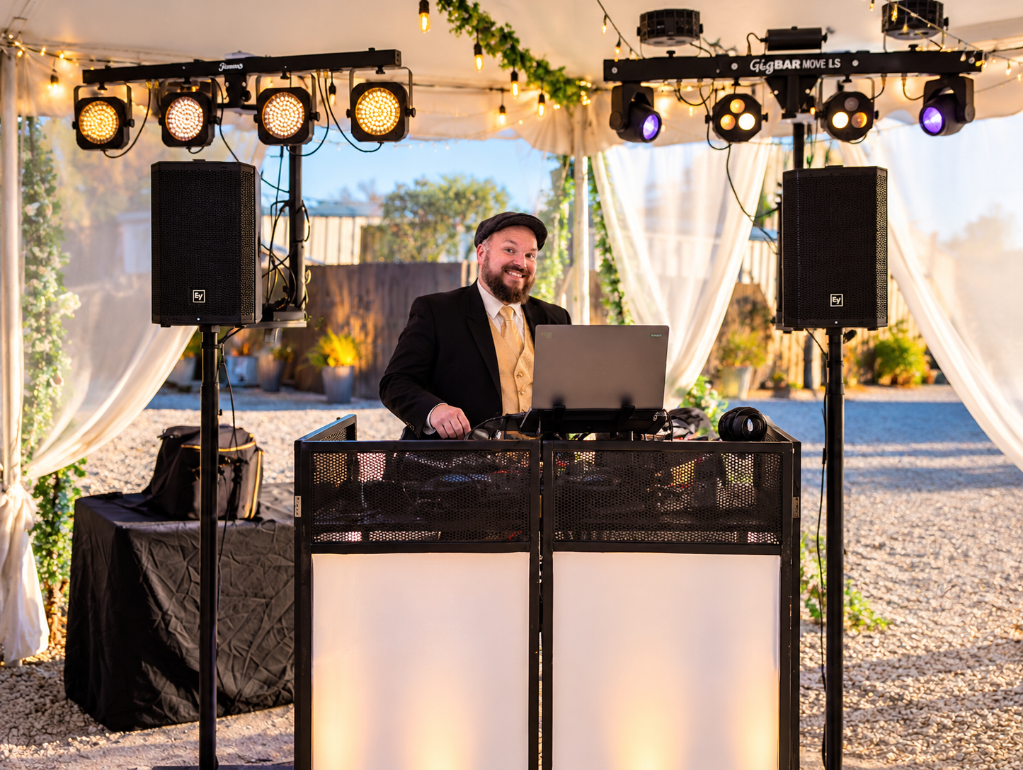 Festive Tent Wedding DJ Setup.png