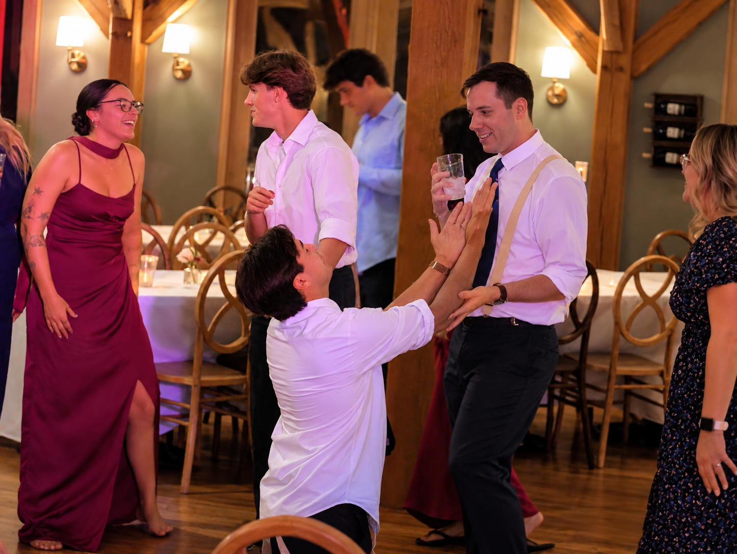 Lively Rustic Wedding Dance Floor.png
