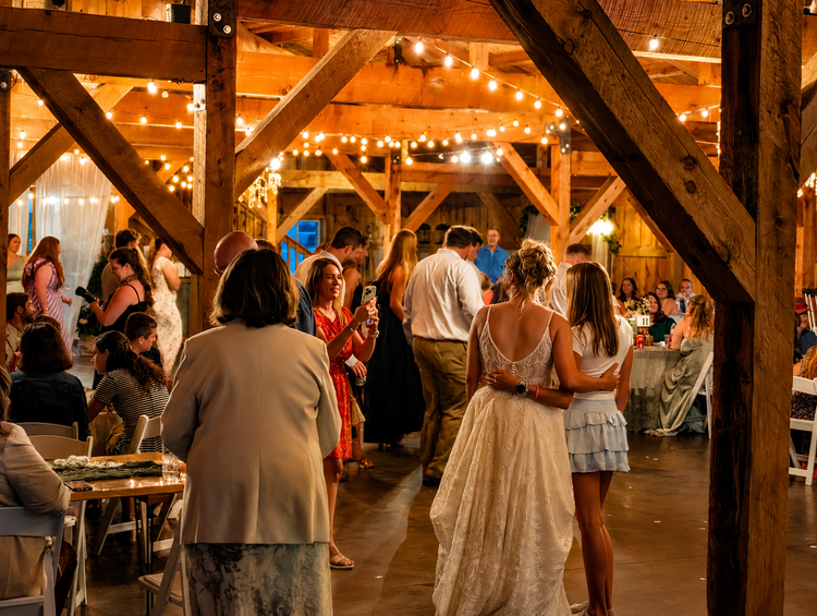 Simple Blessings Farm wedding reception and dance floor