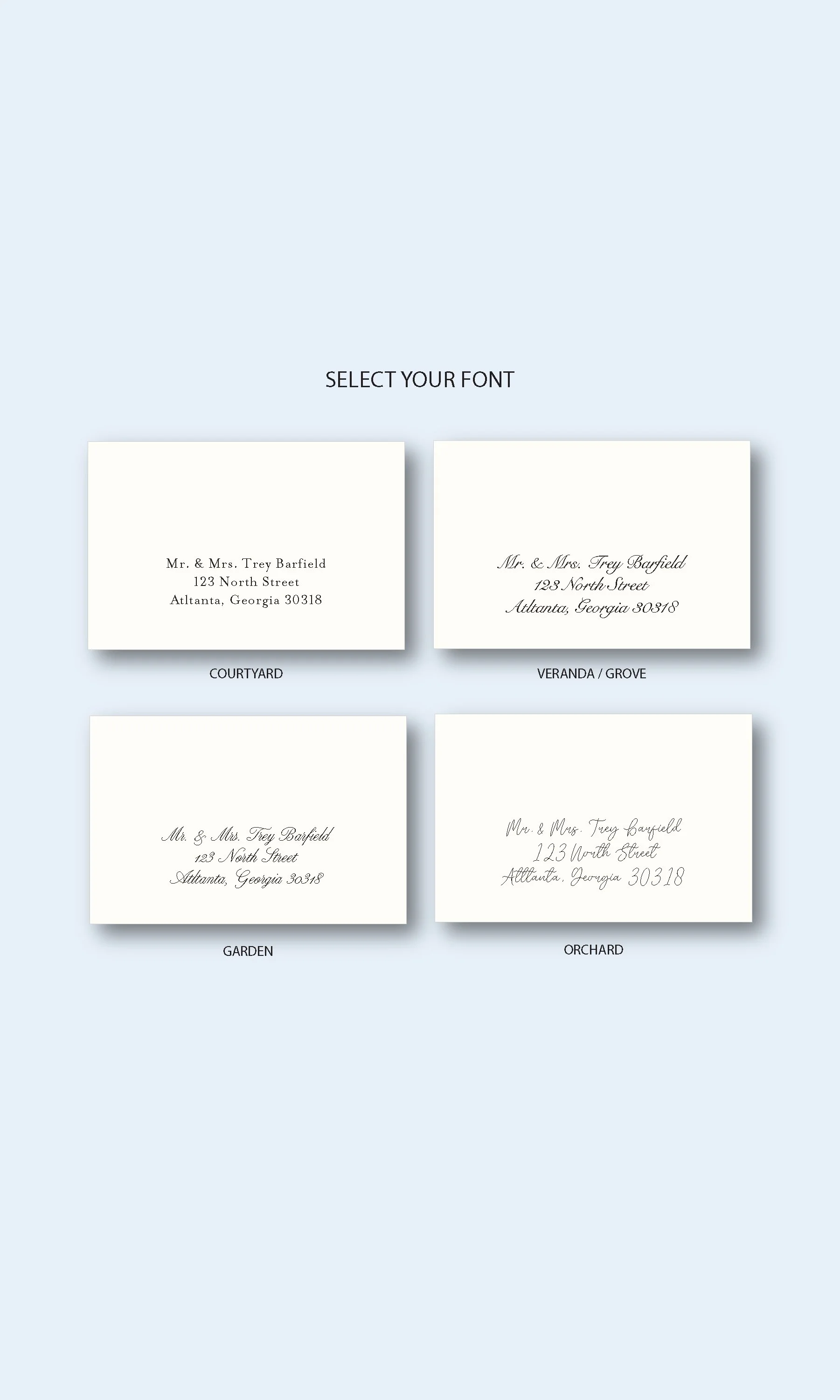 Outer Envelope Printing