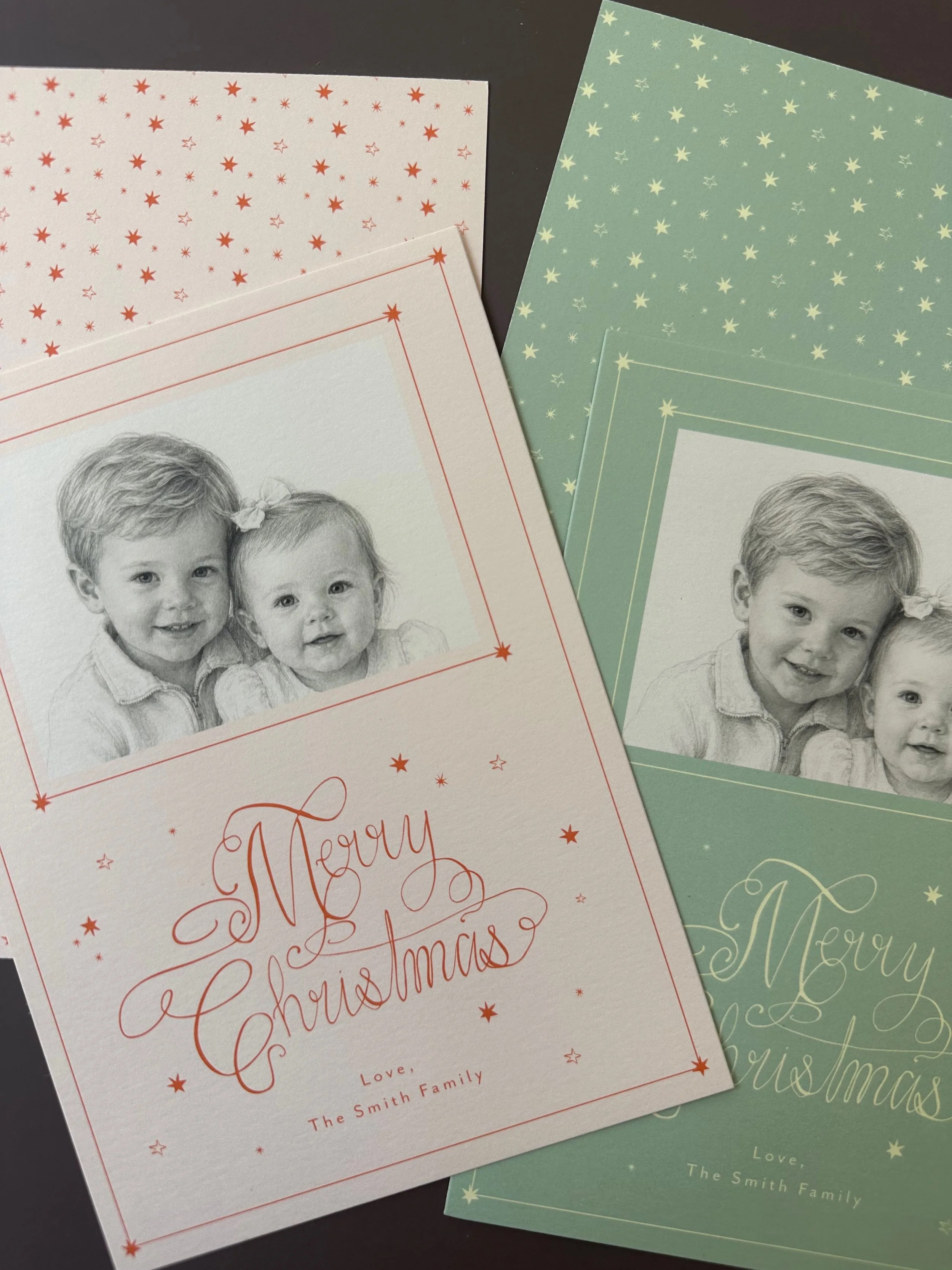 Christmas Stars Card
