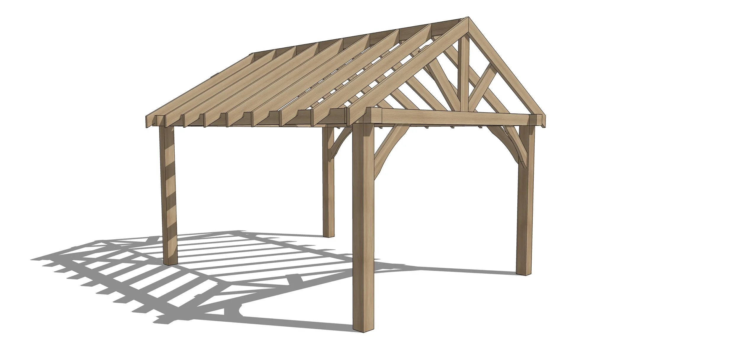 Custom Car port for Peter