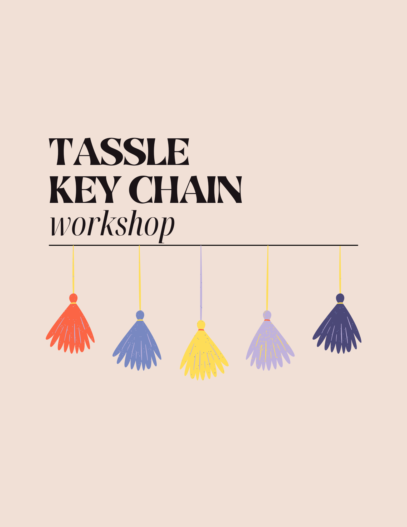 2.18.26 Key Chain Tassel Workshop