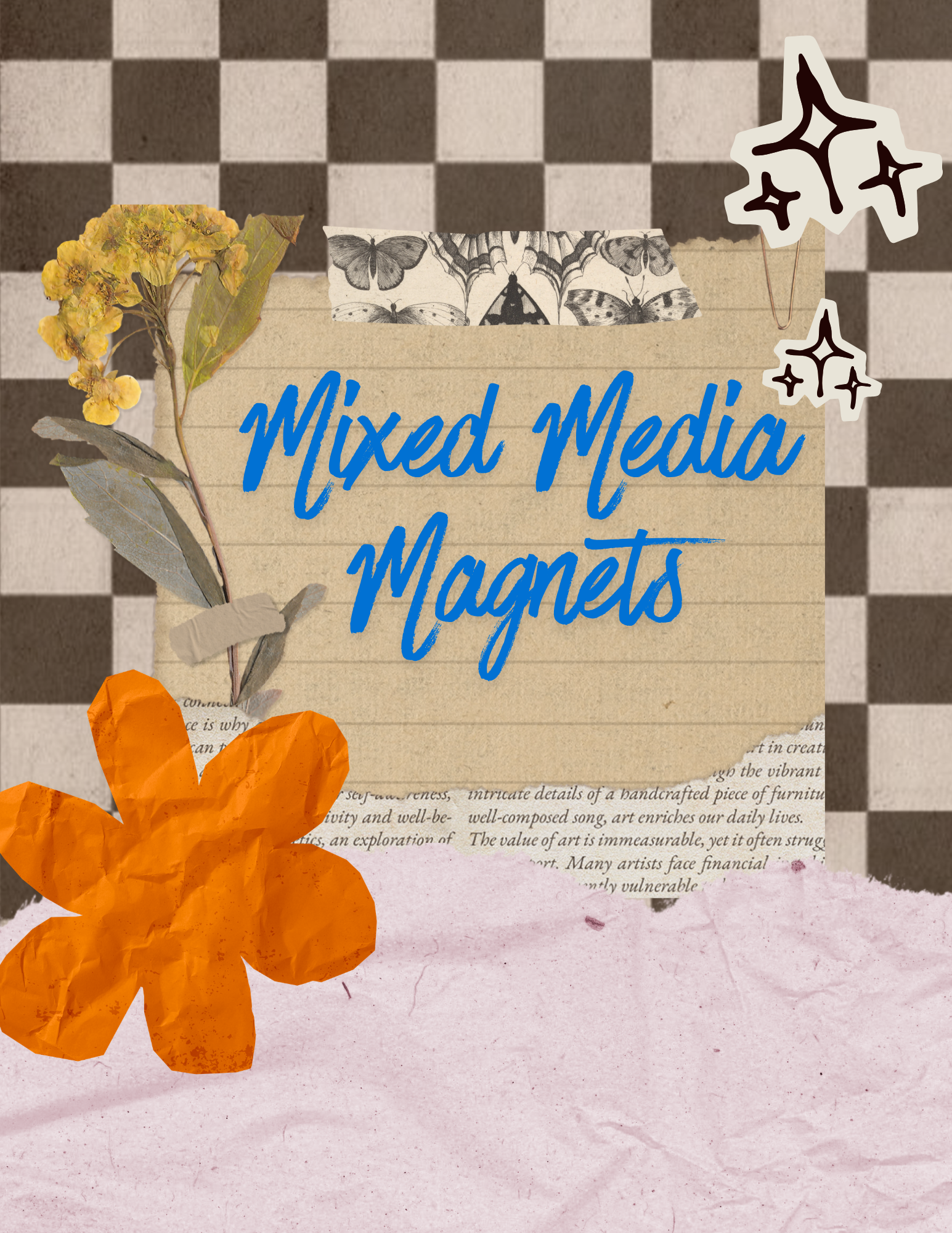 4.2.26 Mixed Media Magnets