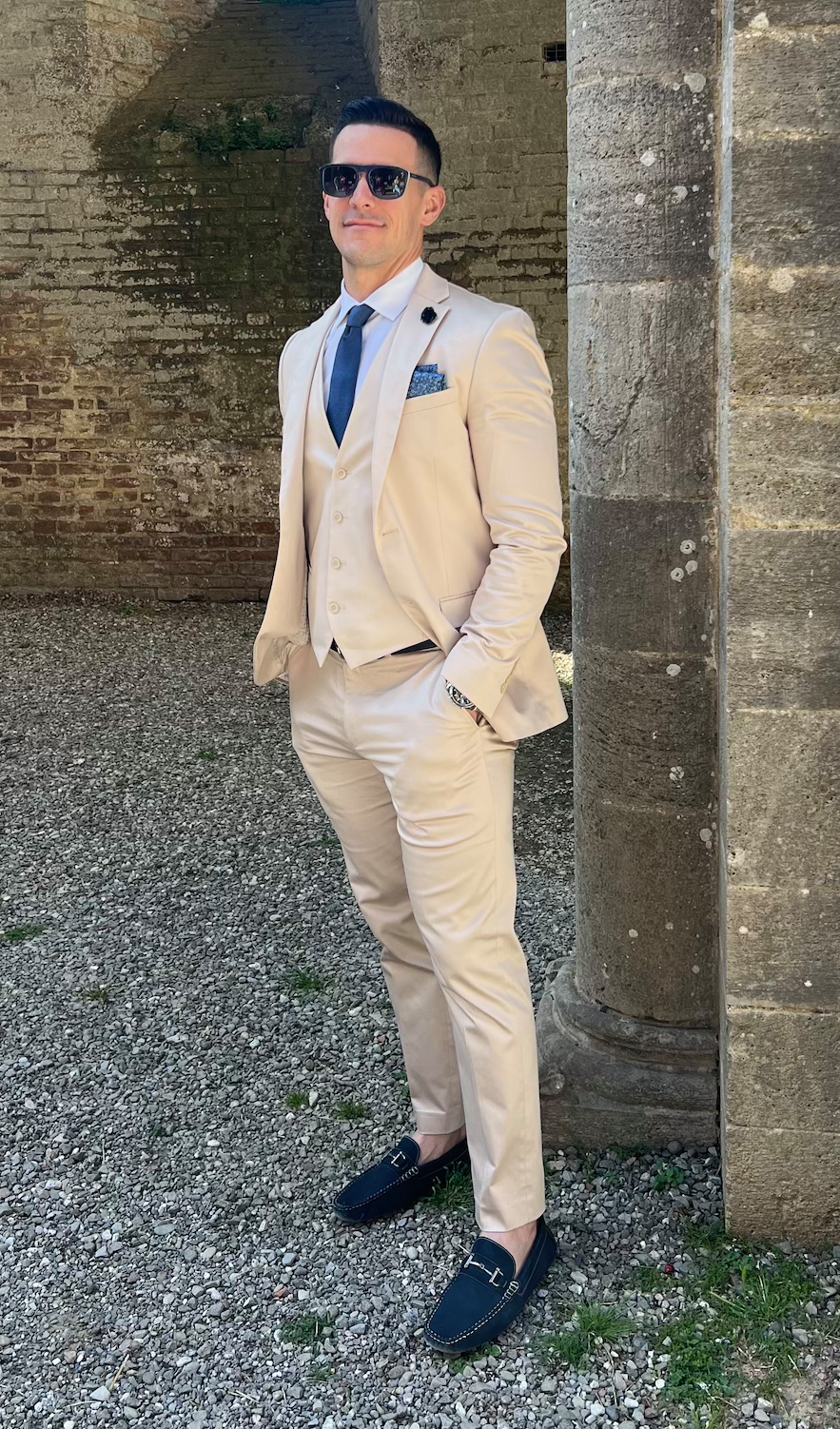 Nick Mosakowski dressed up