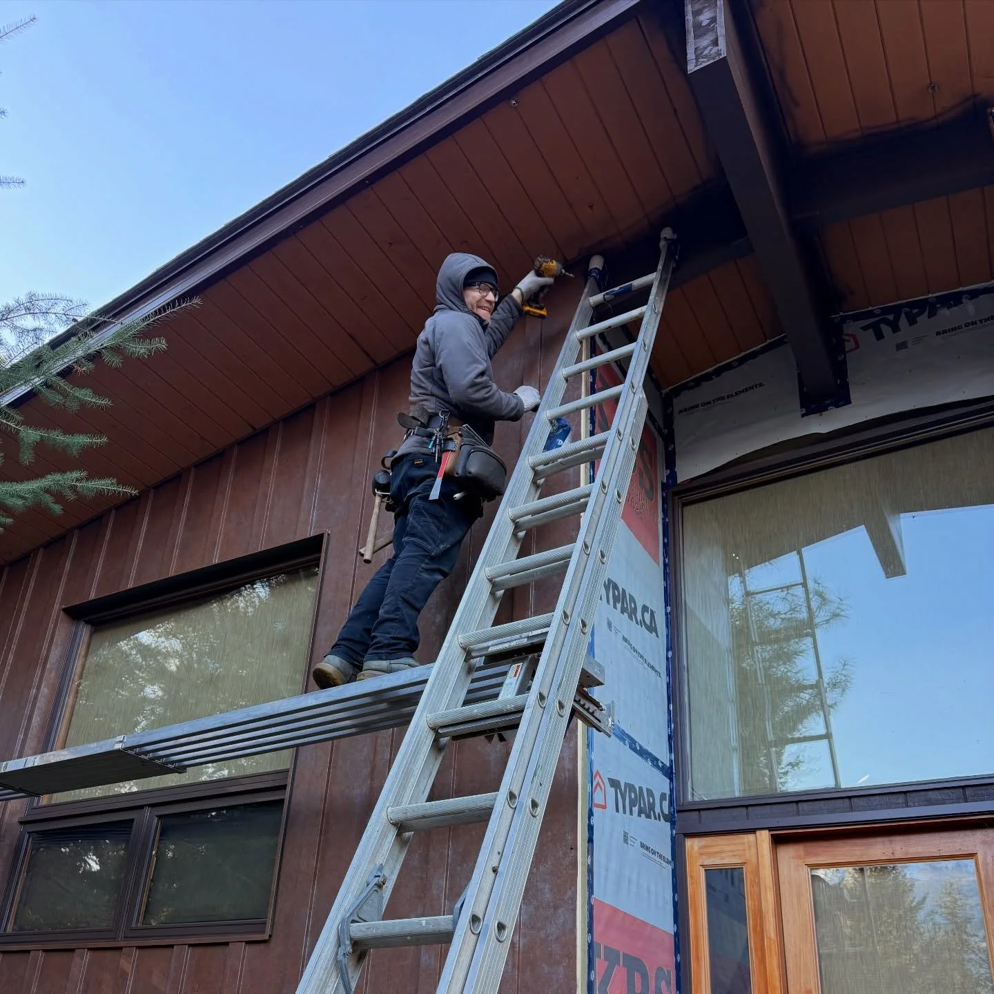 One year ago, we welcomed a truly invaluable member to the Reimer Contracting team. With his can-do attitude, strength on site, and much-needed comedic relief, Devon has become an essential part of our crew. Cheers to one year&mdash;and many more ahe