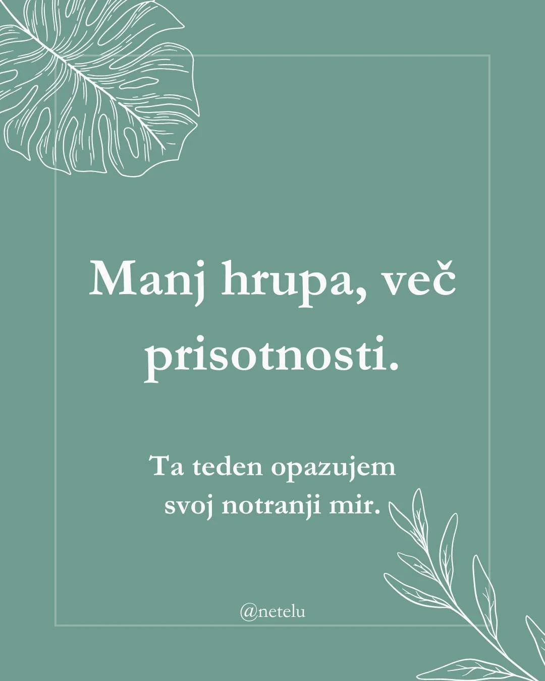 Ko sem umirjena, tudi otrok diha z menoj. 

Ta teden vadim prisotnost: počasni gibi, nežen ton, manj besed. 

Otrok ne potrebuje popolne mame &ndash; potrebuje prisotno. 💛

#pikler #zavestnostar&scaron;evstvo #spo&scaron;tljivoodra&scaron;čanje  #op
