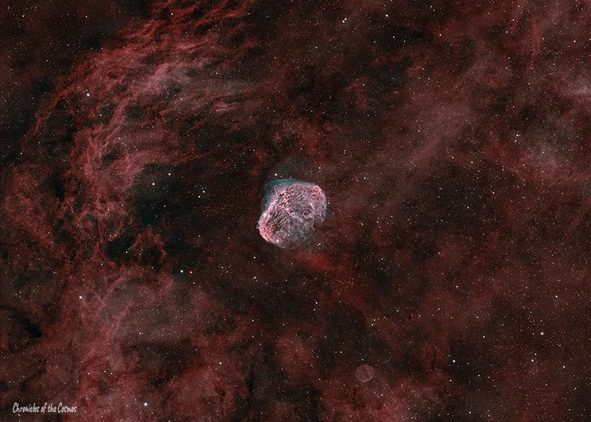 Crescent Nebula Widefield (2024)