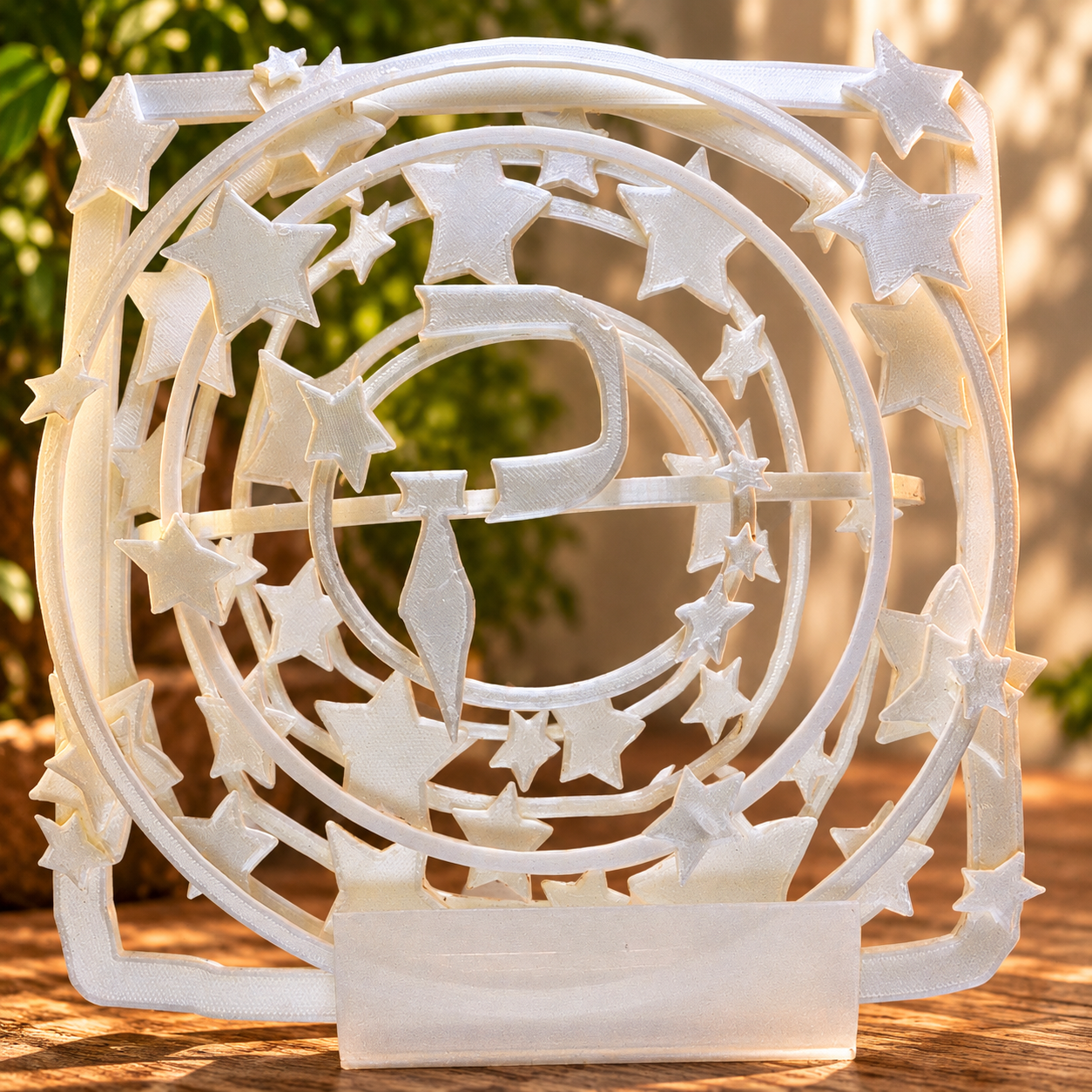 The Shape of Yesterday and Tomorrow | White 3D Sculptural Art
