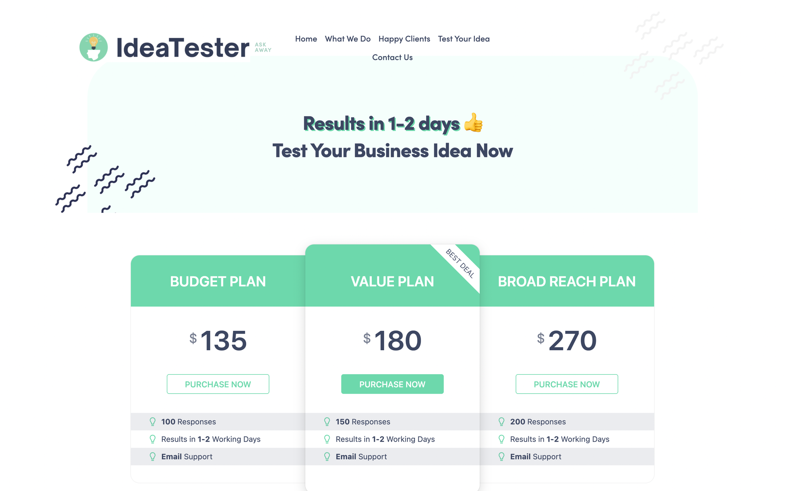 Idea Tester