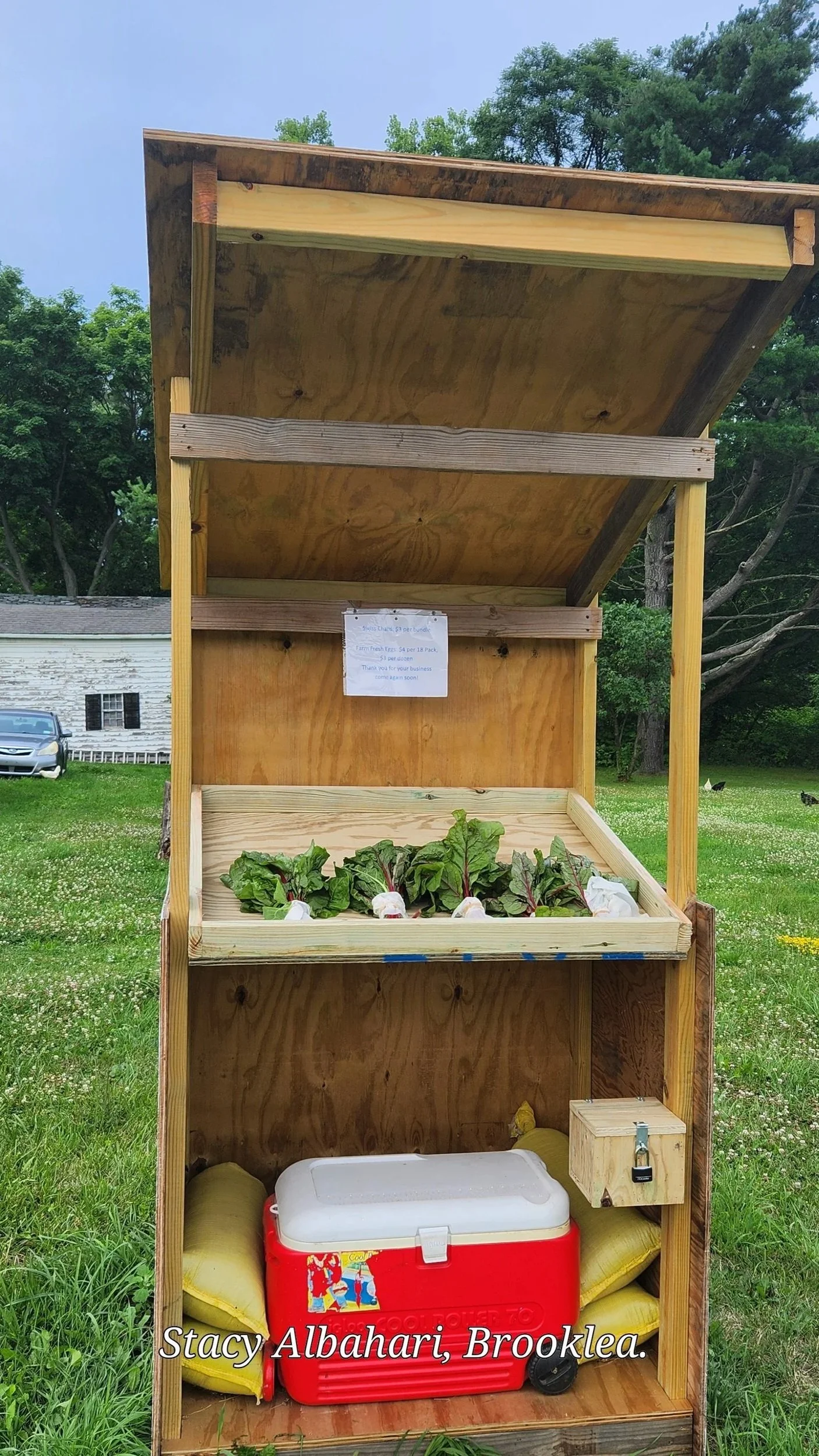 farm stand and produce