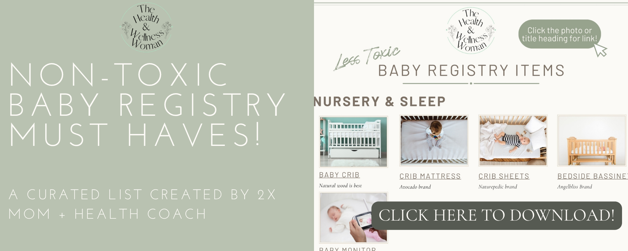 nontoxic baby registry guide