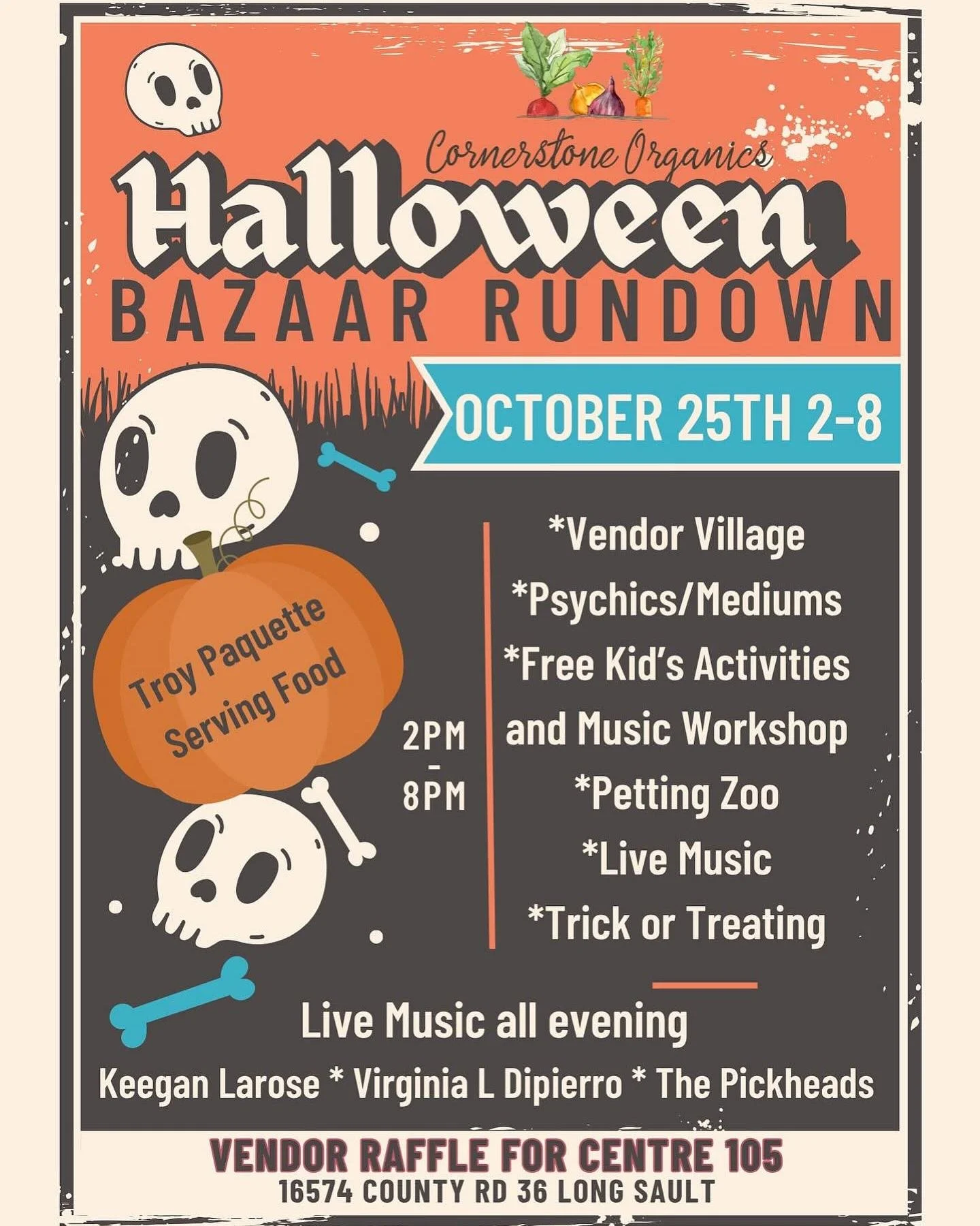 #SVMA will be at @cornerstoneorganics for their Halloween Bazaar this Saturday, October 25! 

Our very own Ms. Kayla will be taking Kinder Music Exploration on the road! Join her  from 2-4pm for some extra fun musical exploration! 

You can also catc