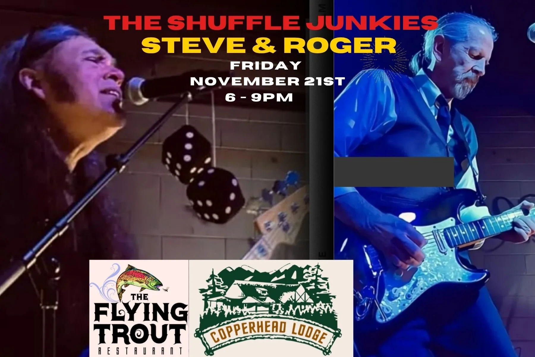 Steve & Roger - The Shuffle Junkies Bring Their Brand of Bluesy Soulful Country Rock