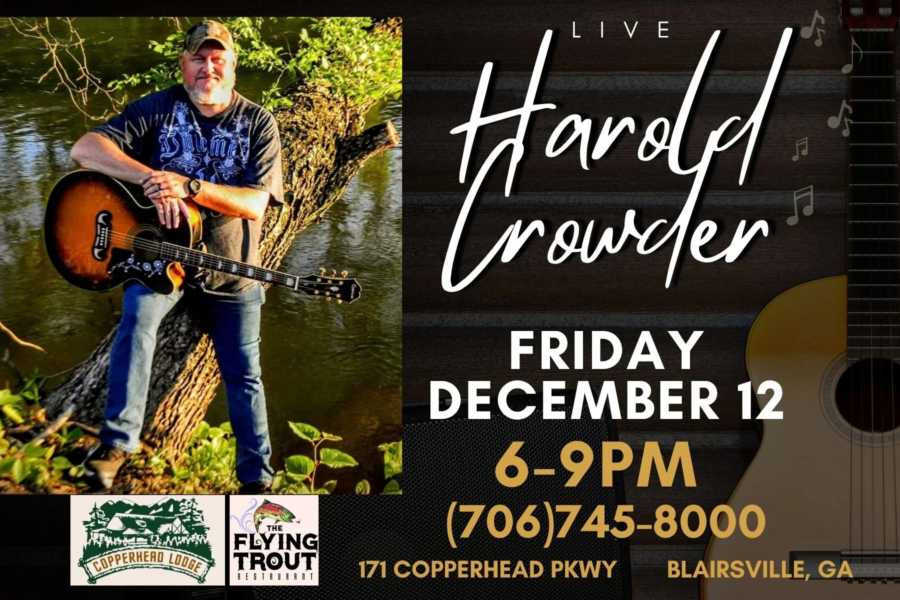 Harold Crowder HC Country Live Friday Night