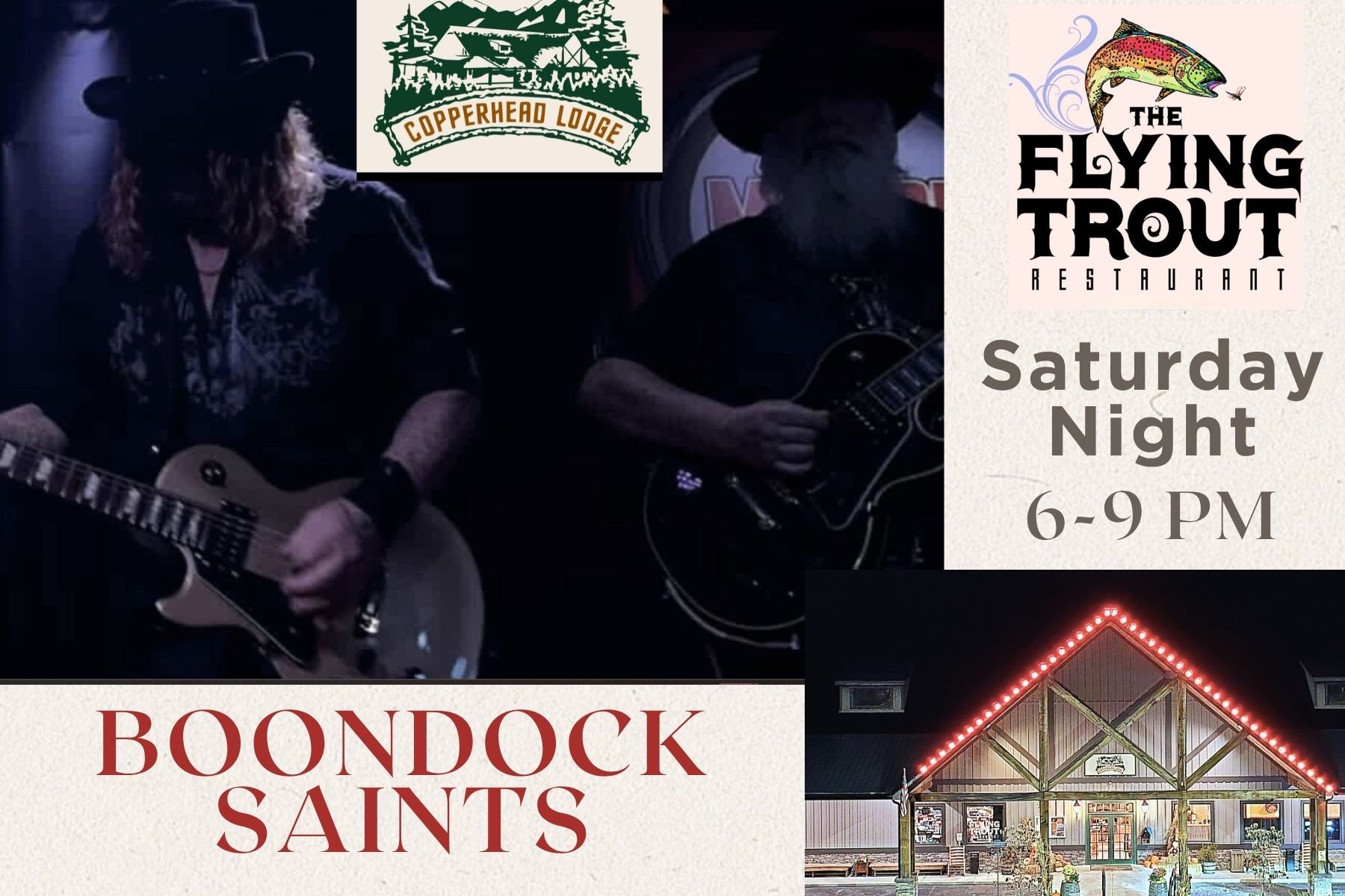 Bluesy Nights at the Lodge with Boondock Saints!