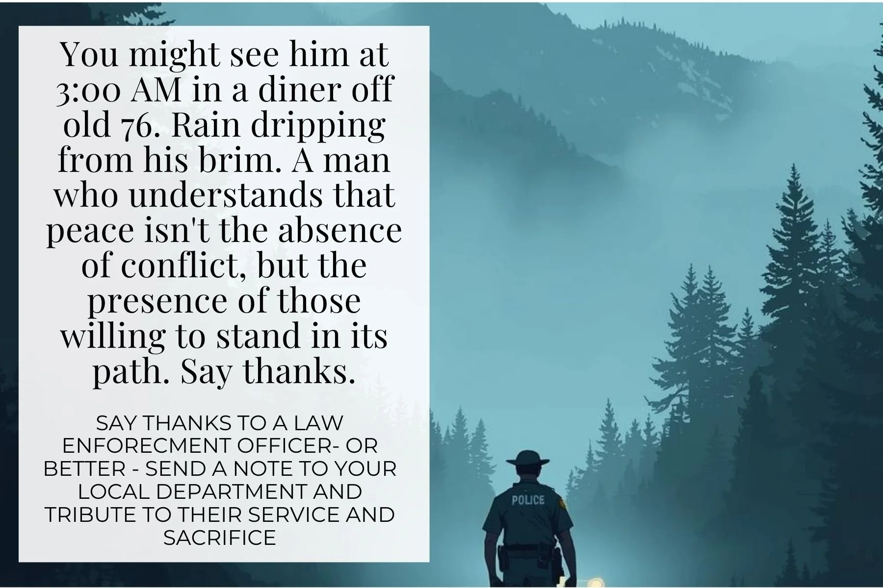 Honor Our Heroes on National Law Enforcement Appreciation Day