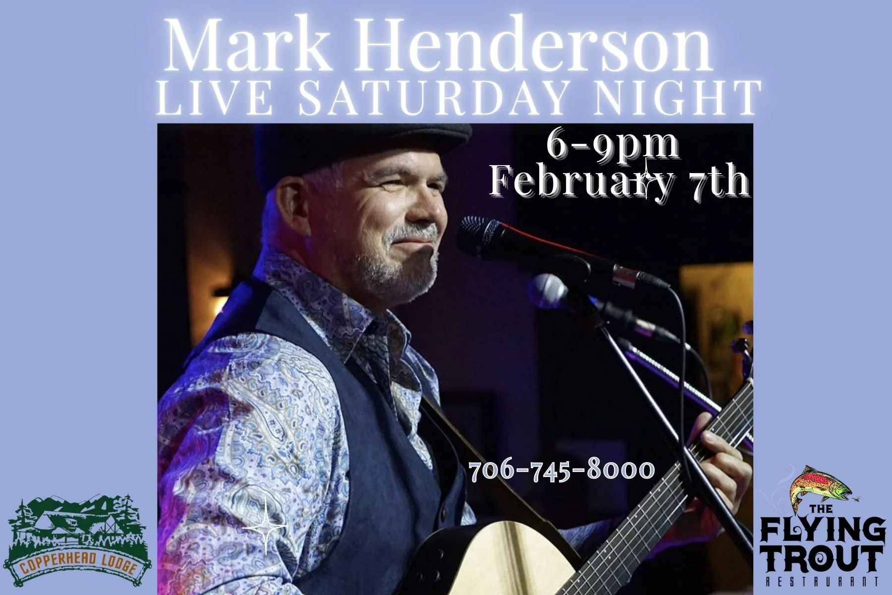 Mark Henderson Live 6-9 pm! 
