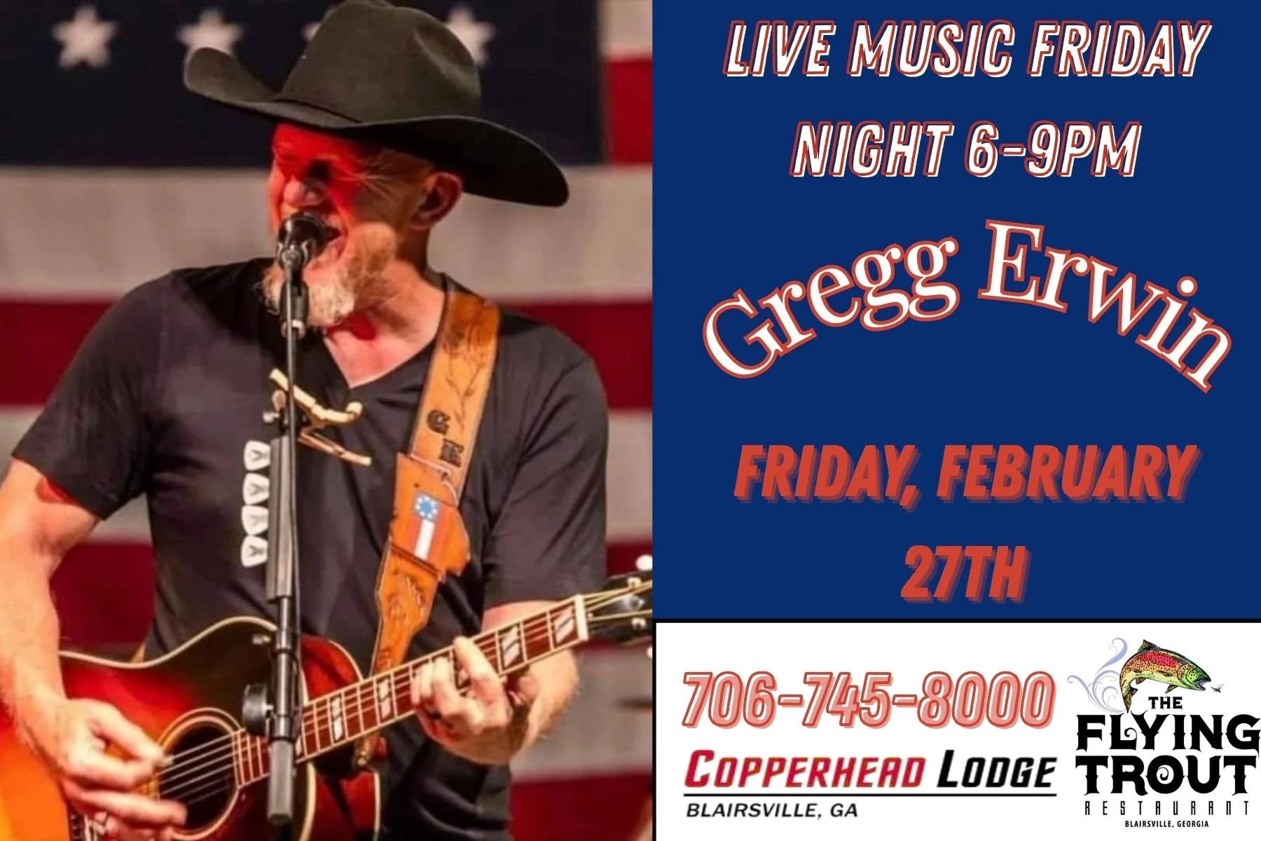 Gregg Erwin is Outlaw Country at The Lodge