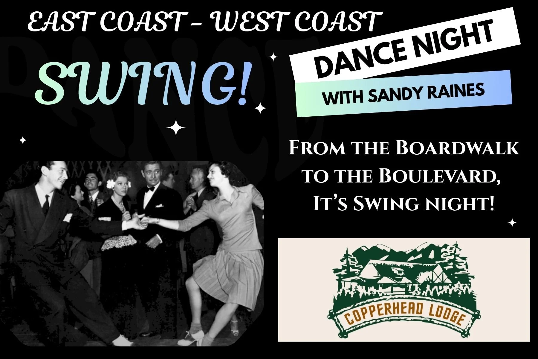 Dance Night with Sandy Raines East Coast - West Coast Swing