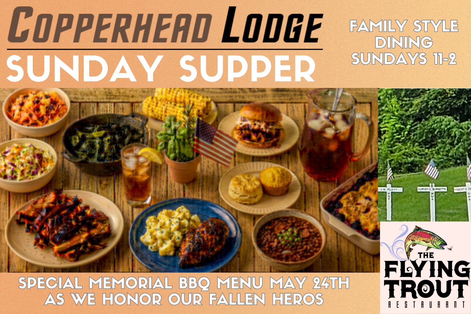 Special Memorial Day Sunday Supper