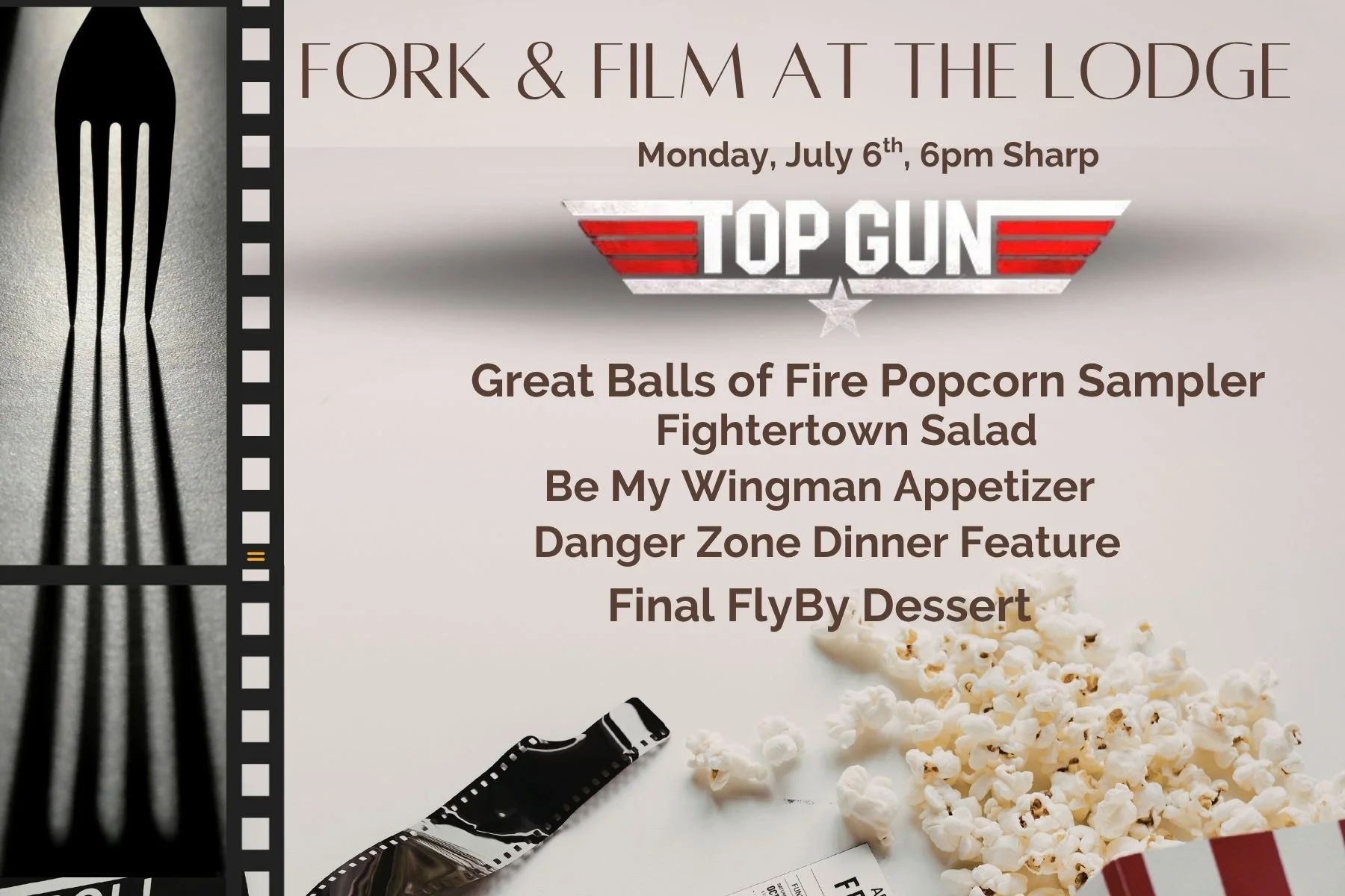 Fork &amp; Film: Our Dinner &amp; a Movie Series is Soaring
