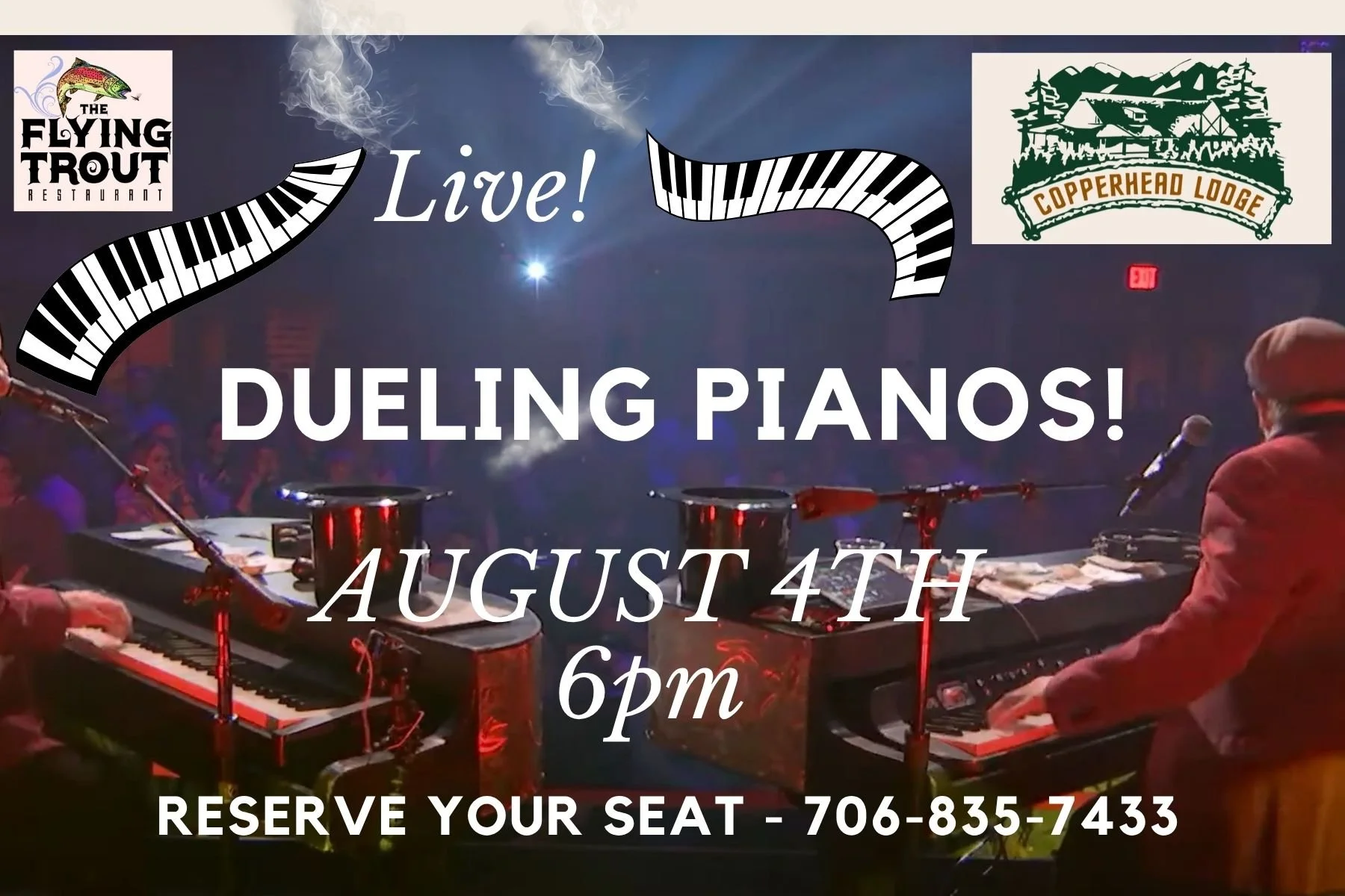 Dueling Pianos - REALLY - We Mean it!