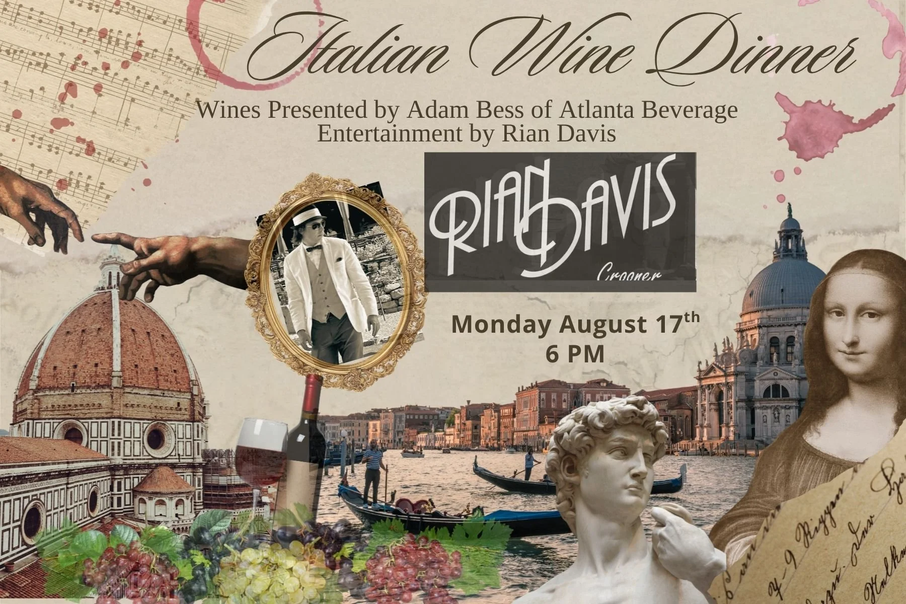 Our Monthly Pairing Dinner Series Continues