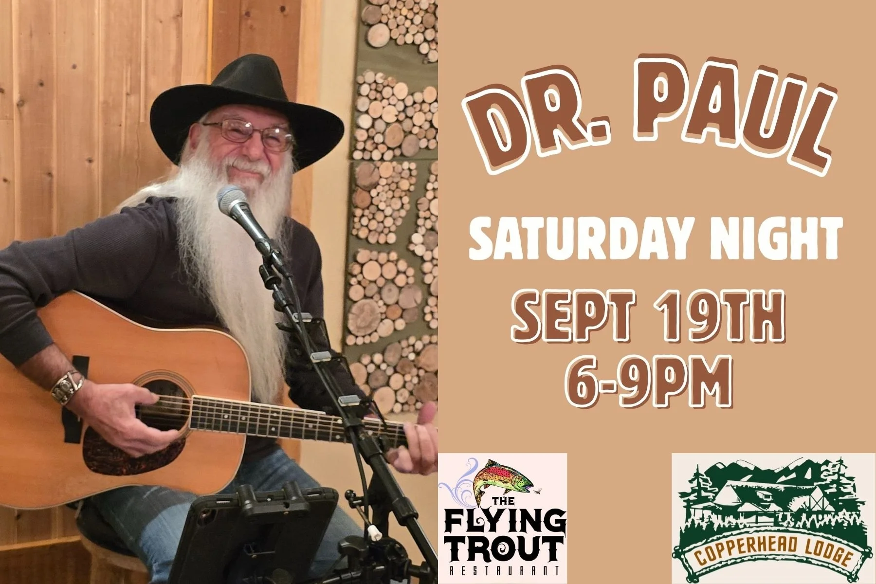 Dr. Paul Constantine Live at The Lodge