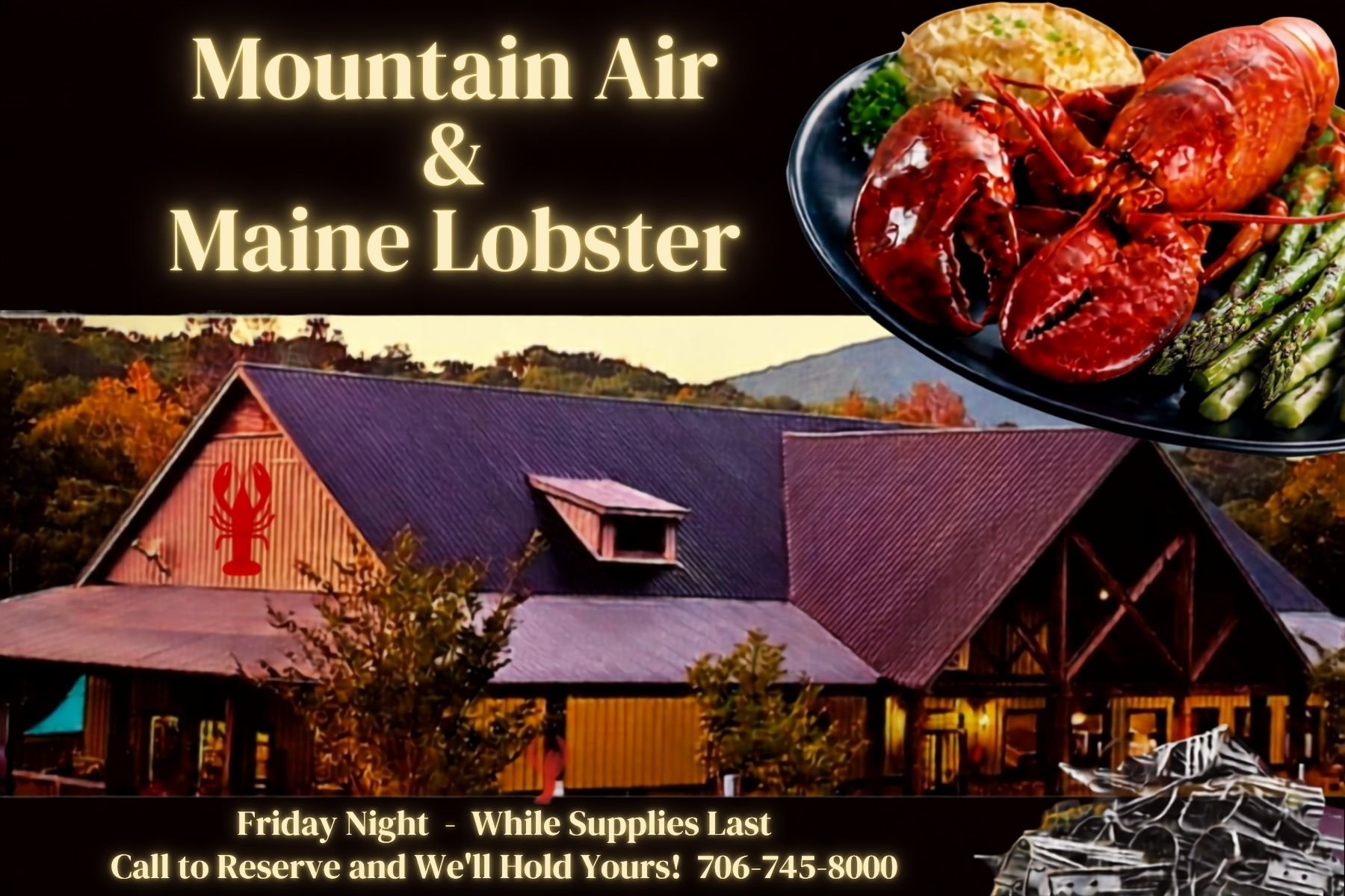 Maine Lobster - While Supplies Last